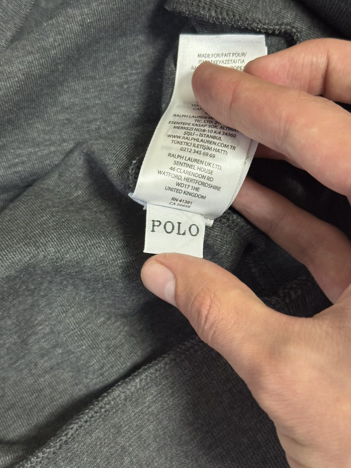 Polo Ralph Lauren Polo Ralph Lauren grey button up 1/4 pullover sweater Size US L / EU 52-54 / 3 - 12 Thumbnail