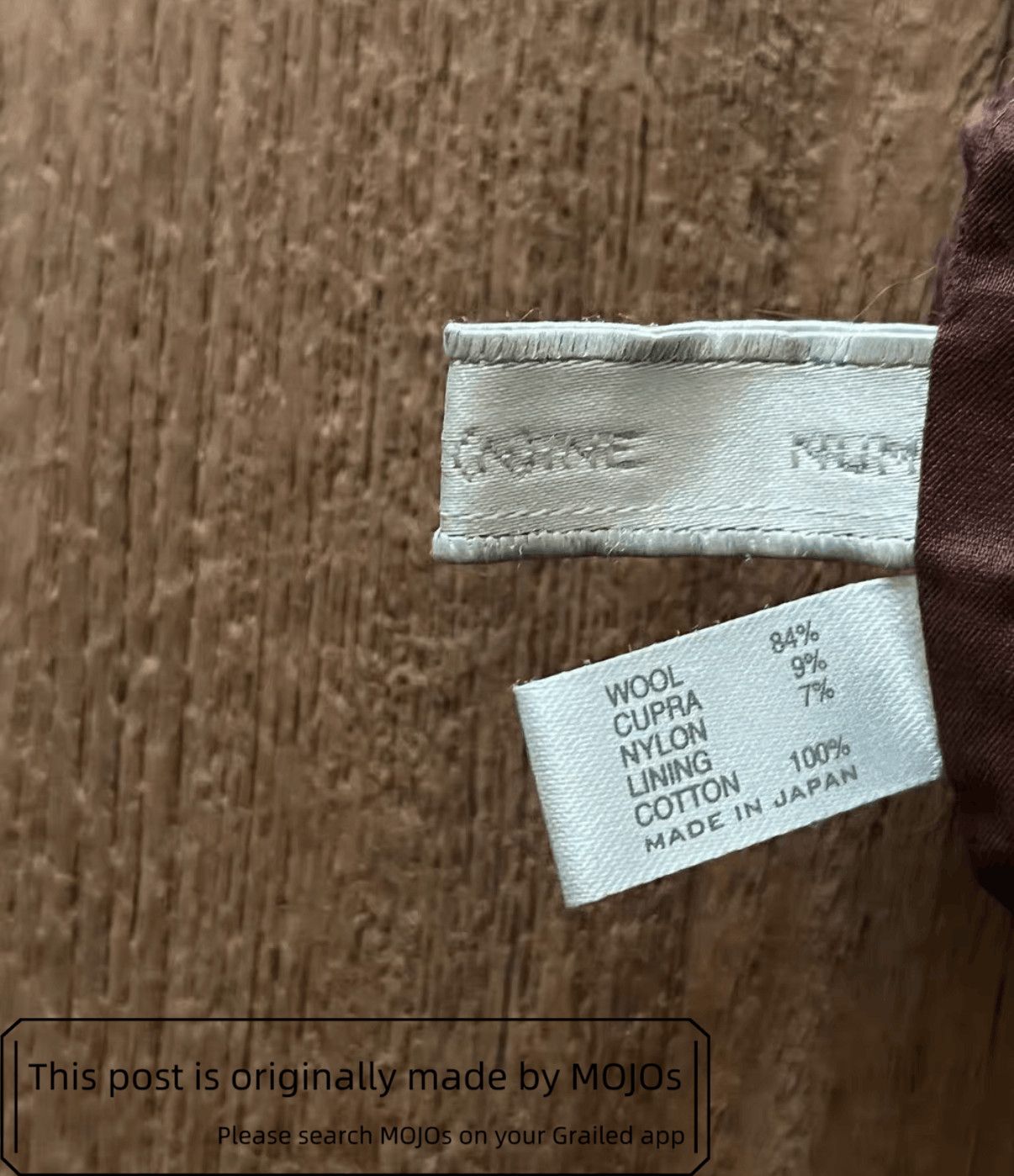 Number (N)ine Number Nine 02AW Ethical Pattern Bag mojos531611 Size ONE SIZE - 4 Thumbnail