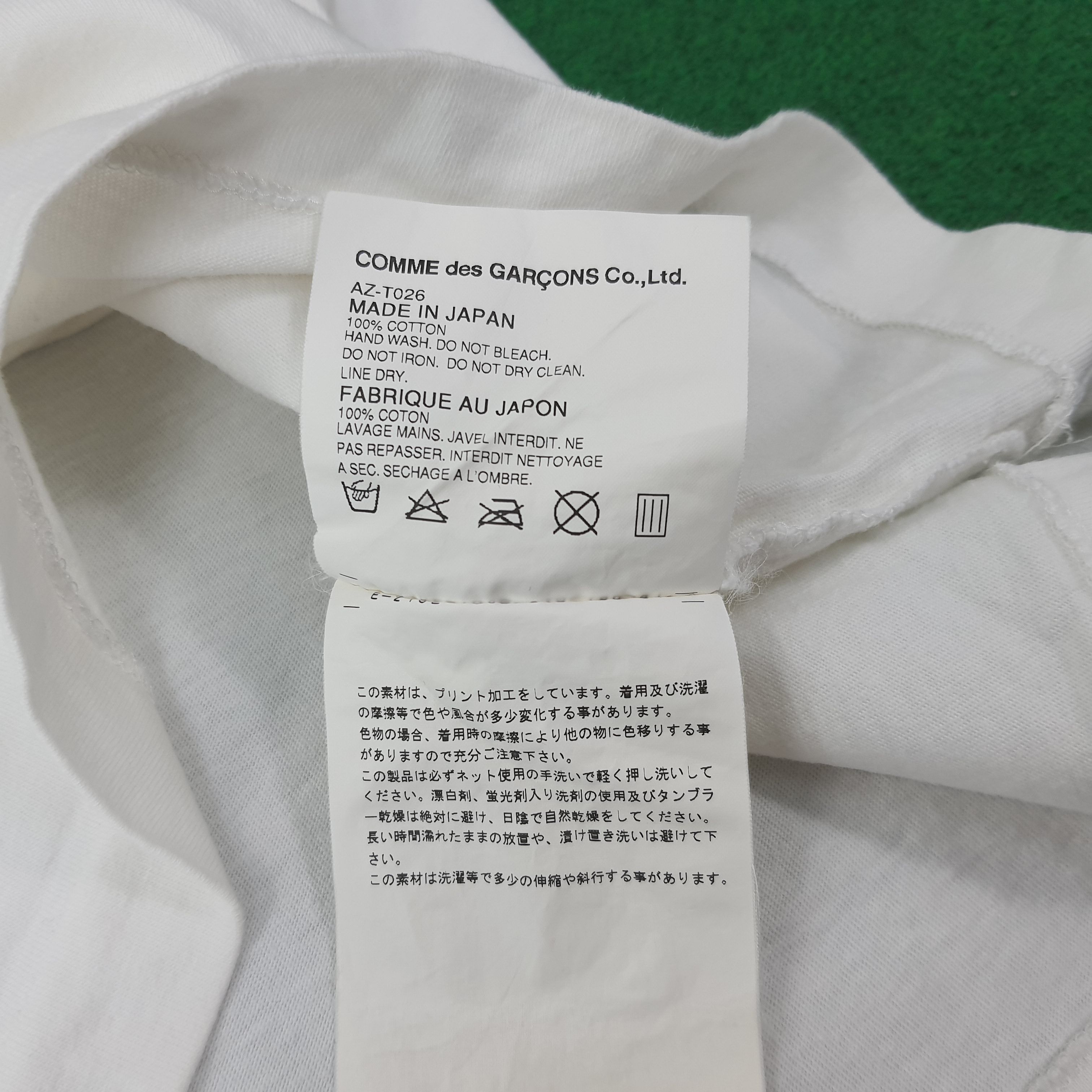 Comme des Garcons PLAY Vintage Comme Des Garcons PLAY Tshirt C259N48 Size US M / EU 48-50 / 2 - 7 Thumbnail