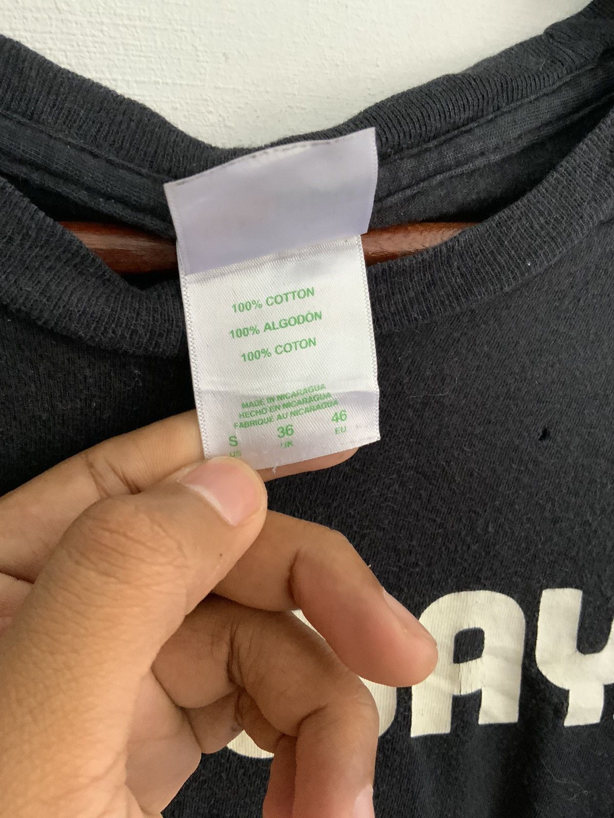 Japanese Brand Subway Black Tee Size US S / EU 44-46 / 1 - 8 Thumbnail