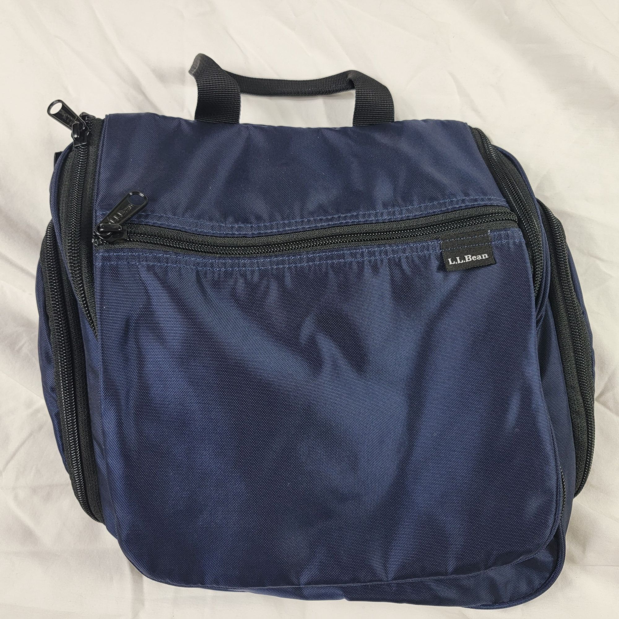 L.L. Bean LL Bean Personal Organizer Blue Toiletry Storage Hanging Zip Size ONE SIZE - 1 Thumbnail