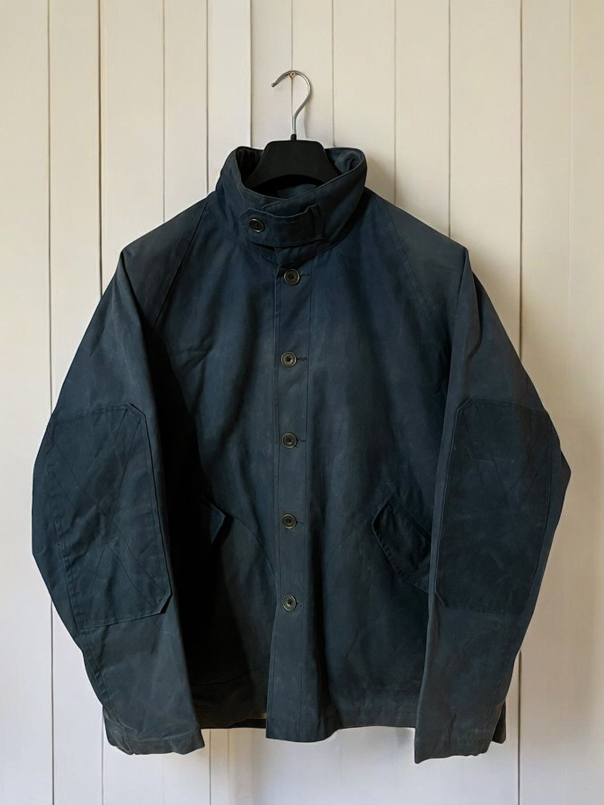 Designer × Vintage OFFER!🫵🏻 FLEURS DE BAGNE “Le Falot” WAXED VINTAGE JACKET Size US L / EU 52-54 / 3 - 1 Thumbnail