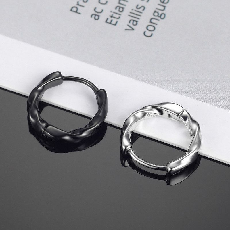 Jewelry Future Earrings One Pairs Chrome Jewelry Size ONE SIZE - 2 Thumbnail