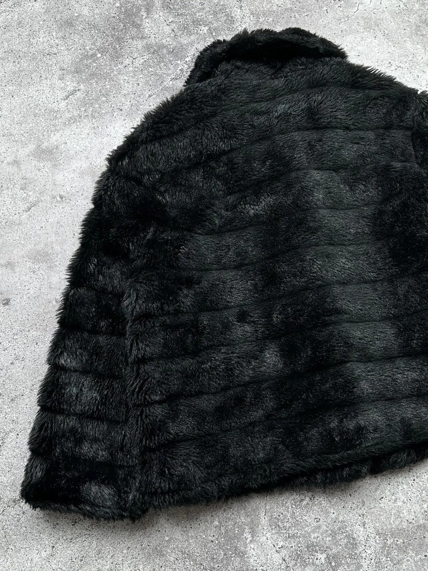 Japanese Brand Vintage Faux Fur Coat C186(V128) Size L / US 10 / IT 46 - 6 Thumbnail