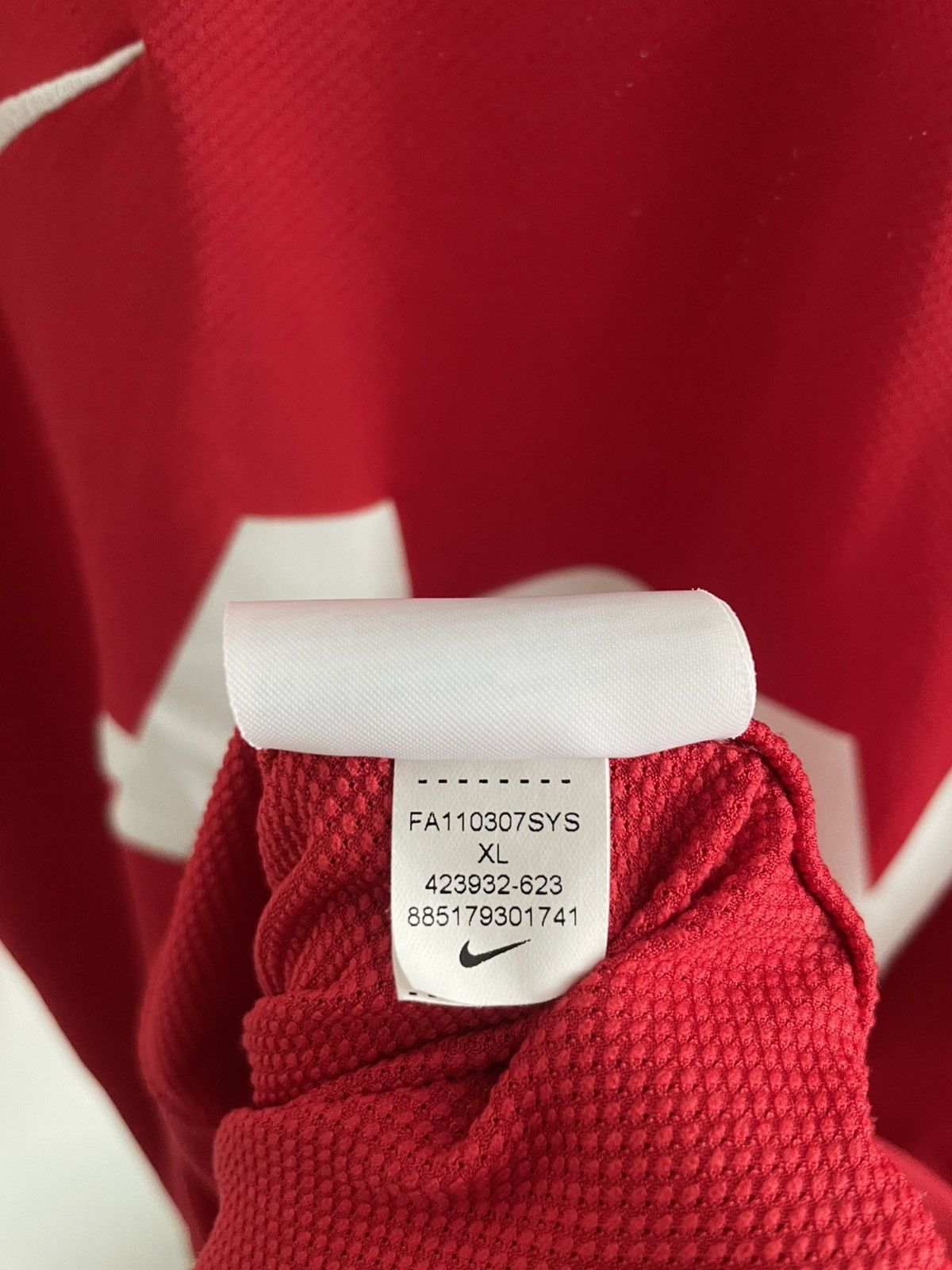 Nike Nike Manchester United 2011/2012 Home Football Shirt Jersey Size US XL / EU 56 / 4 - 11 Thumbnail