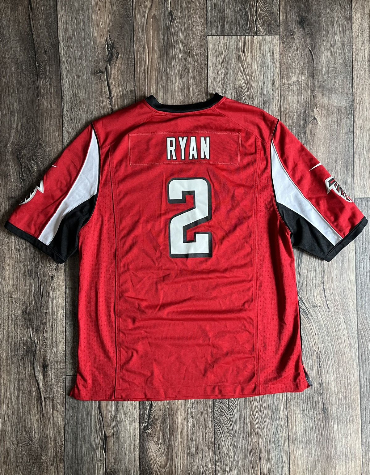 NFL Vintage Nike Atlanta Falcons #2 Matt Ryan 2012 NFL Jersey Size US XL / EU 56 / 4 - 14 Thumbnail