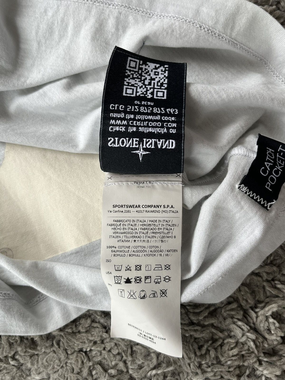Stone Island Shadow Project Vintage Tee Stone Island Shadow Project Big Logo Streetwear Size US S / EU 44-46 / 1 - 10 Thumbnail