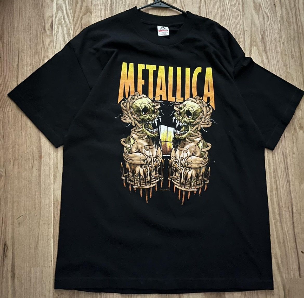 Band Tees Metallica Tour 2000 Pushead Summer Sanitarium band shirt Size US XL / EU 56 / 4 - 3 Thumbnail