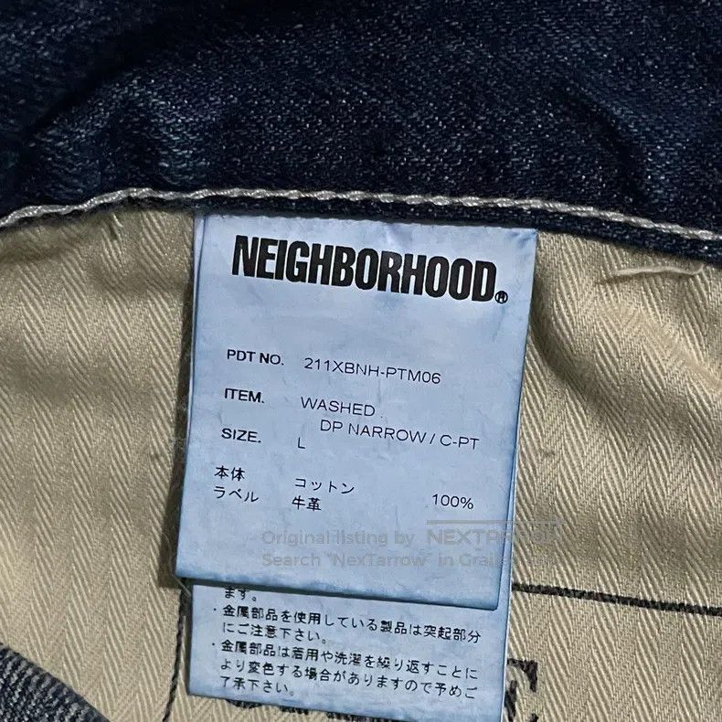 Neighborhood Neighborhood size L 21AW Basic Wash Jeans Size US 27 - 5 Thumbnail