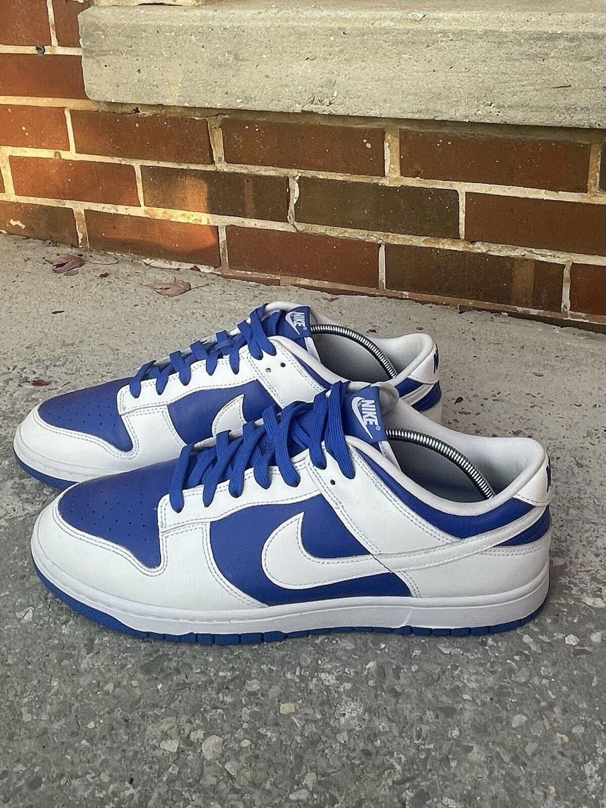 Nike Nike Dunk Low "Racer Blue/White" Men’s Sz 14 Size US 14 / EU 47 - 6 Thumbnail