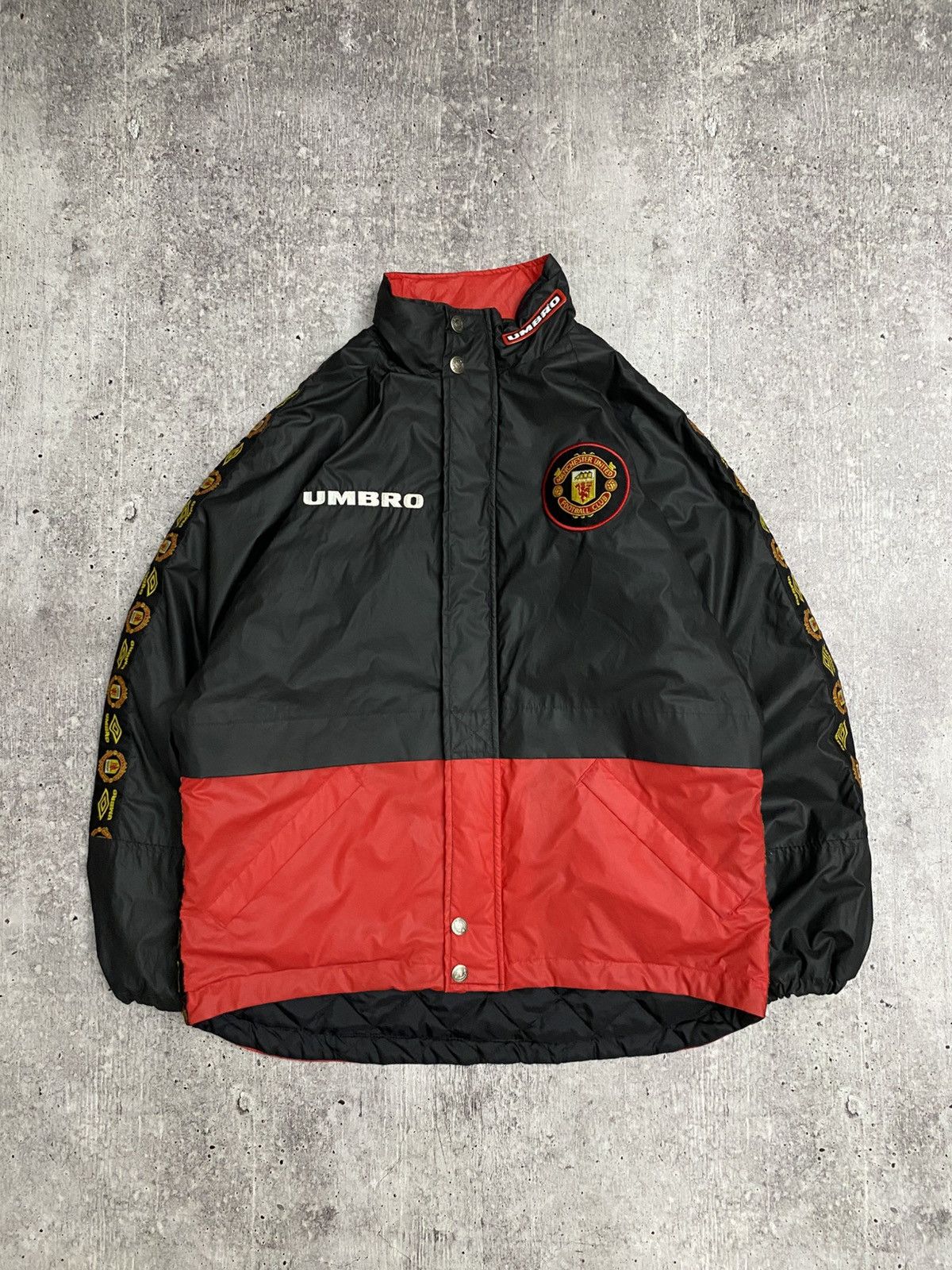 Umbro × Vintage 90’s Vintage Manchester United Umbro Sharp Jacket Size US M / EU 48-50 / 2 - 2 Thumbnail