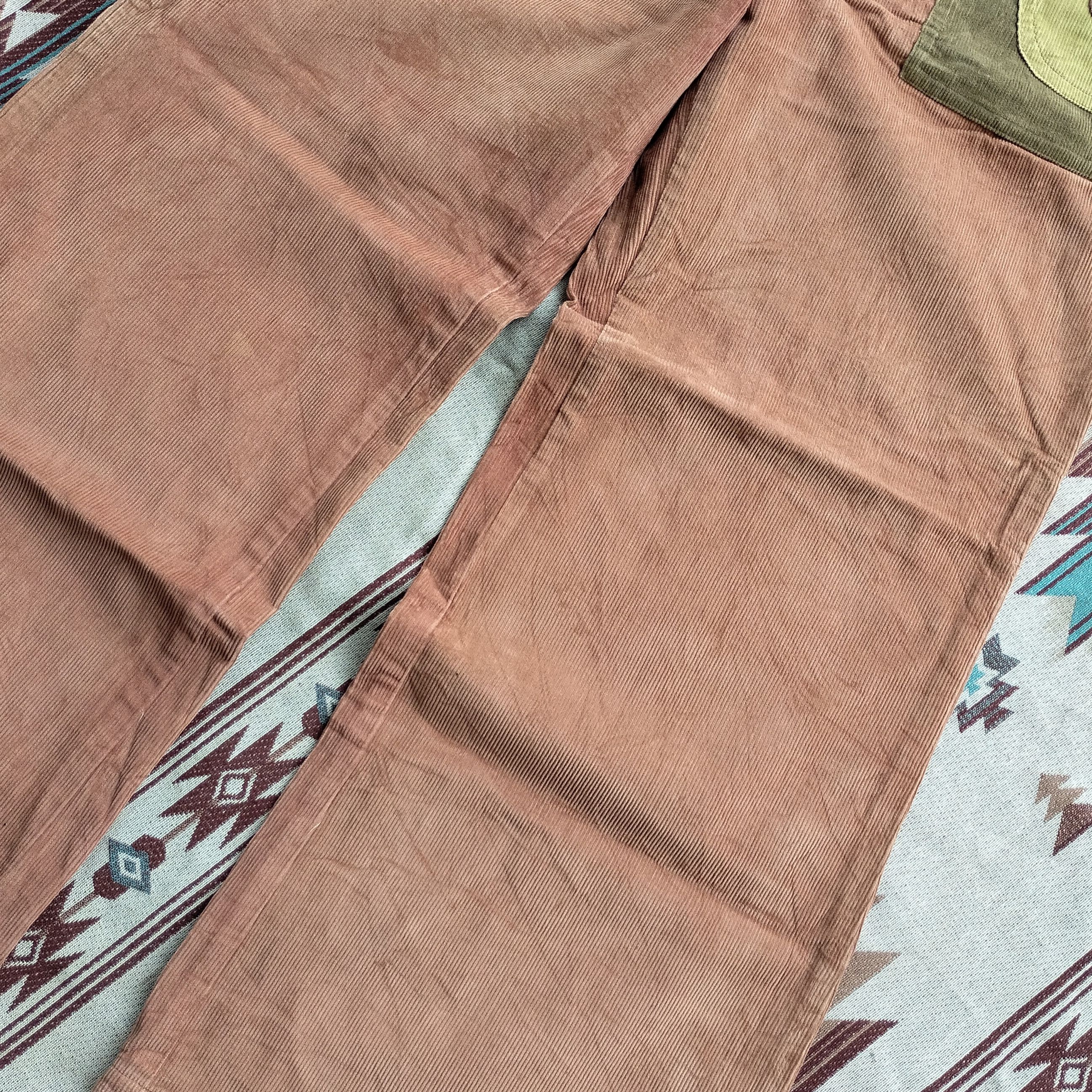 Vintage Vintage Nepal Hammock super wide leg corduroy pants Size US 37 - 4 Thumbnail