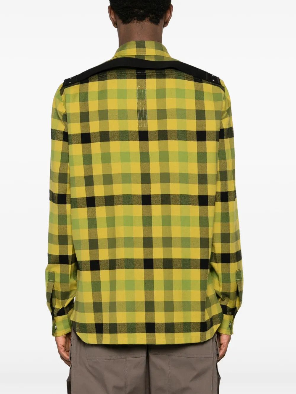 Rick Owens o1y0325 Checked Shirt in Multicolor Size US M / EU 48-50 / 2 - 4 Thumbnail