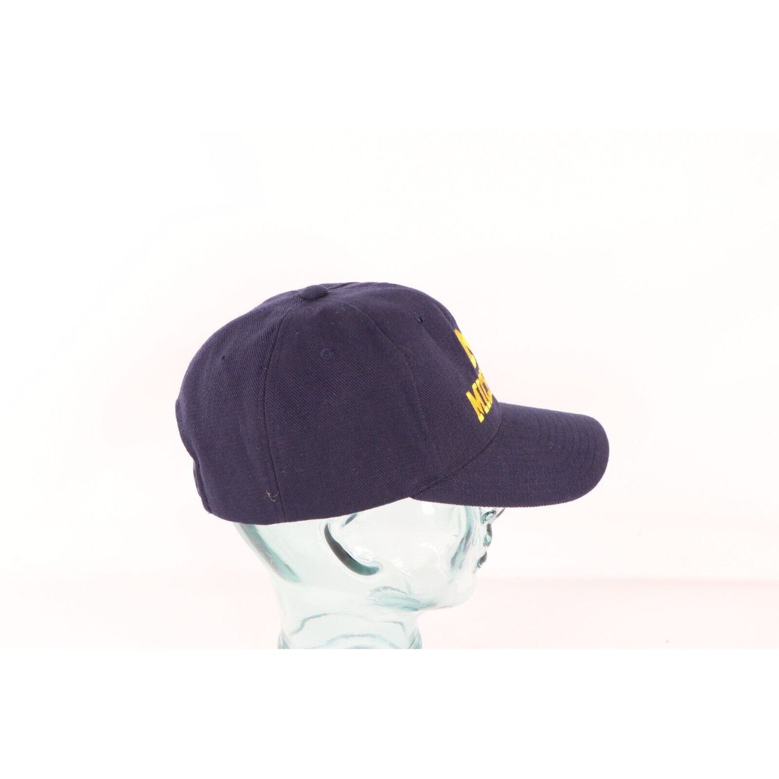 Vintage Vintage 90s University of Michigan Spell Out Snapback Hat Size ONE SIZE - 5 Thumbnail