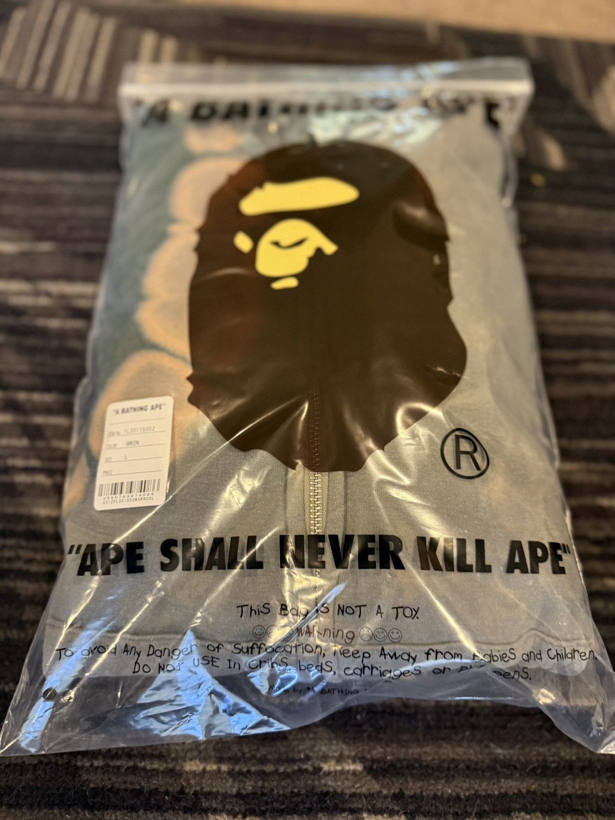 Bape Bape Full Zip Hoodie Size US L / EU 52-54 / 3 - 8 Thumbnail