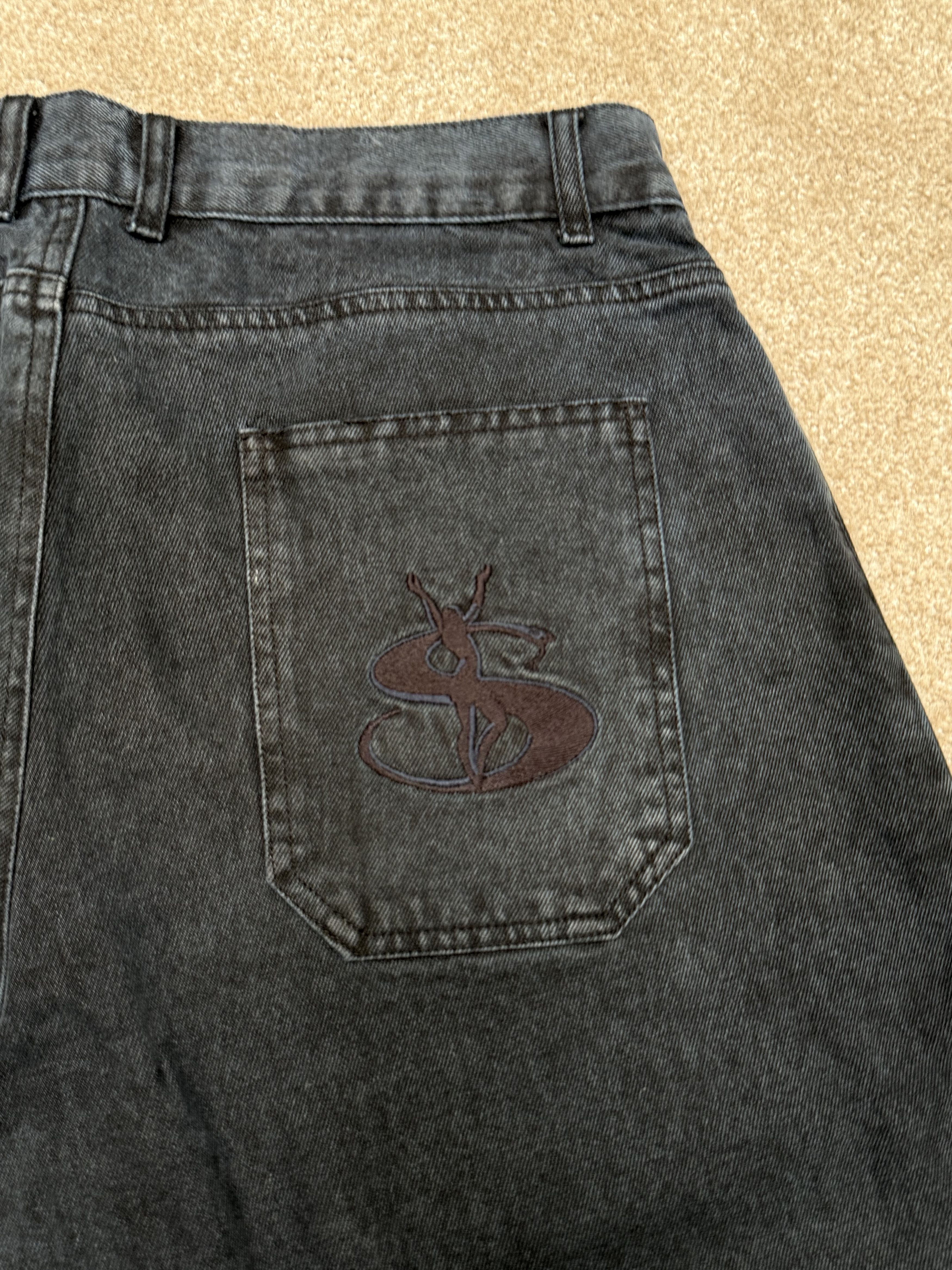 YARDSALE YARDSALE-XXX Phantasy Jeans Faded Navy Denim Size US 32 / EU 48 - 4 Thumbnail