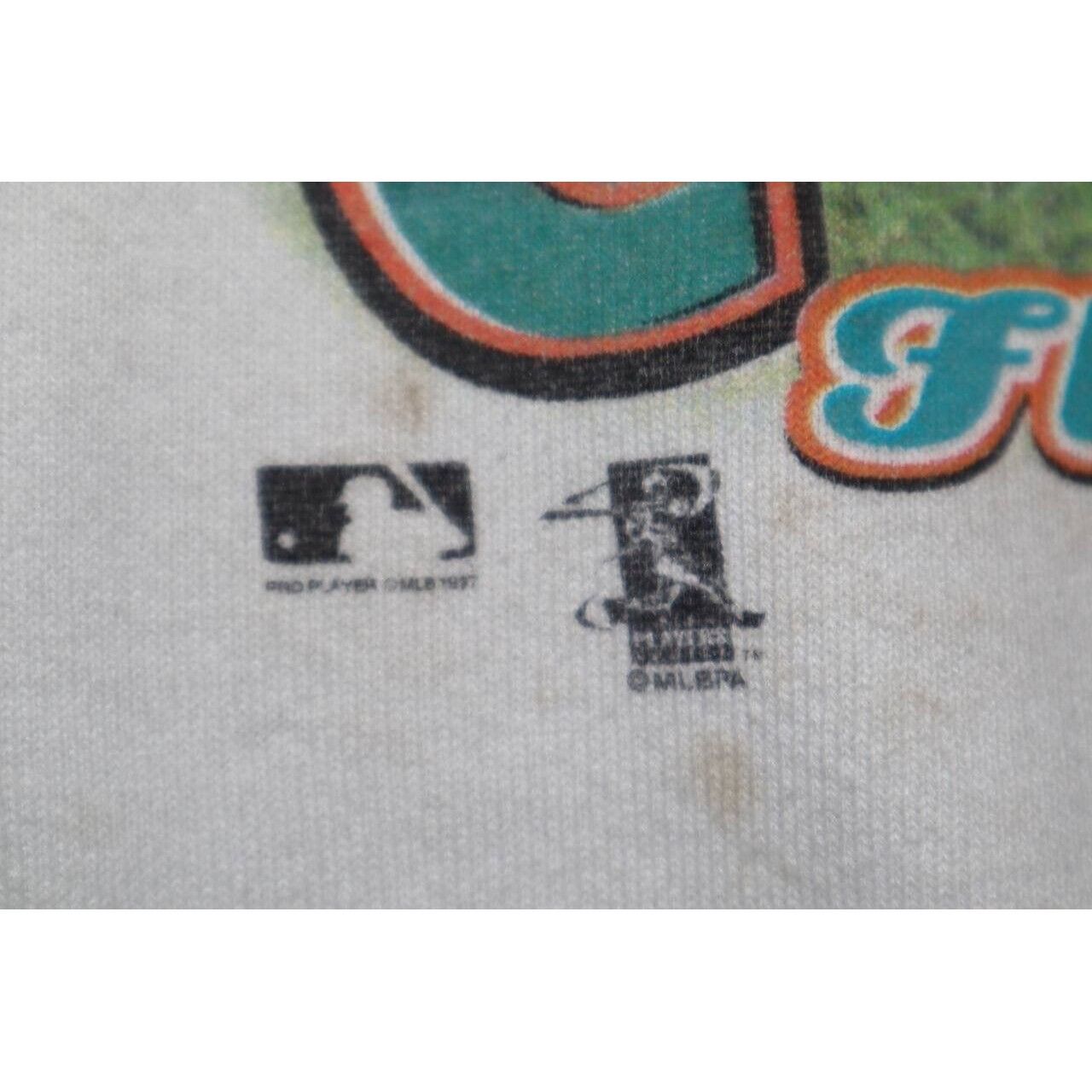Vintage Vtg 1997 Florida Marlins Miami Champions Cartoon Sweatshirt Size US XL / EU 56 / 4 - 11 Thumbnail