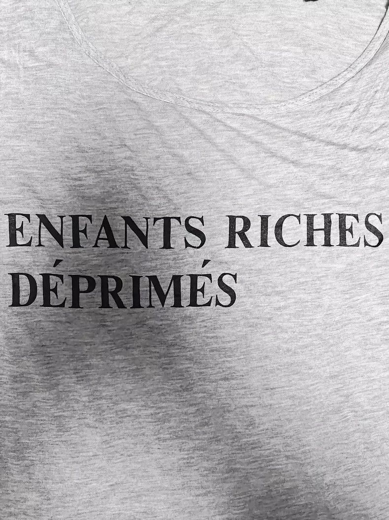 Enfants Riches Deprimes Enfants Riches Deprimes Slogan Worn Long Sleeve 2501-Nexta Size US XL / EU 56 / 4 - 4 Thumbnail