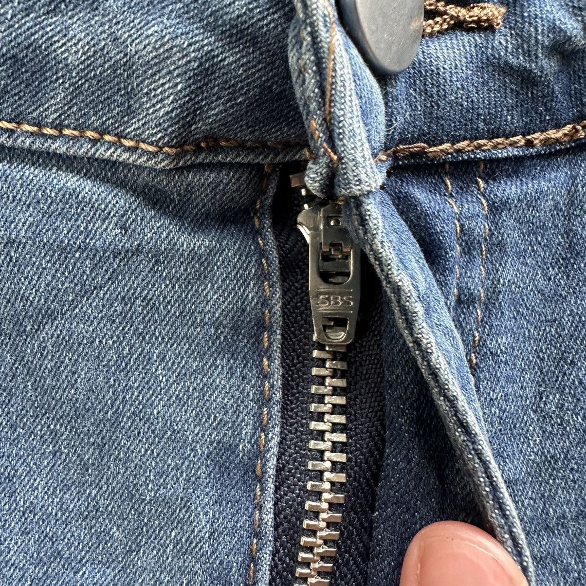 Japanese Brand Vintage Japanese Distressed Faded Slim Fit Denim Jean Pant Size US 36 / EU 52 - 6 Thumbnail