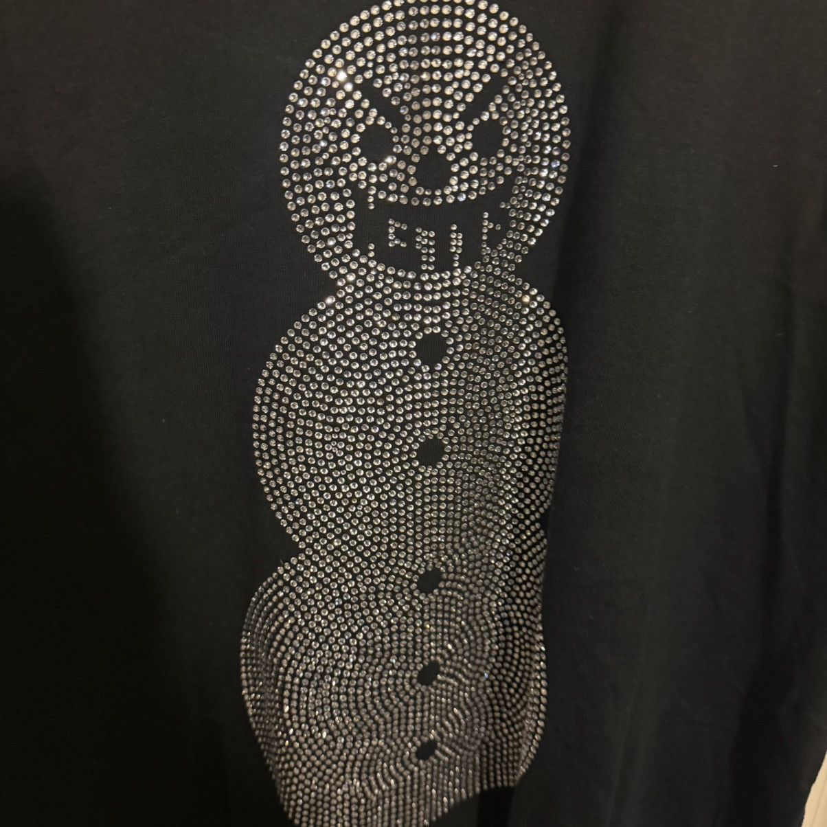 S4LEM SALEM Snowman Rhinestone t shirt Size US XL / EU 56 / 4 - 5 Thumbnail