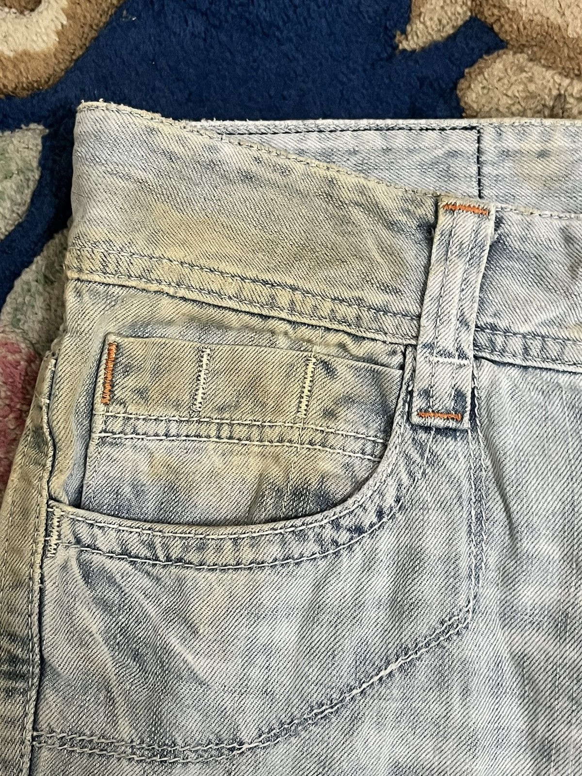 Japanese Brand Vintage C17 Flare Denim Size US 31 - 3 Thumbnail
