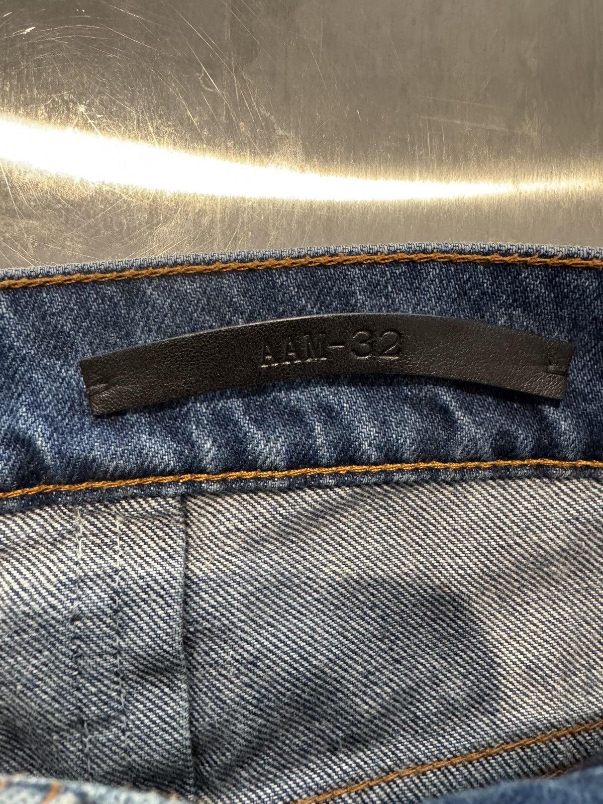 Alyx Alyx X Blackmeans Frayed Denim Jeans Size US 32 / EU 48 - 6 Thumbnail