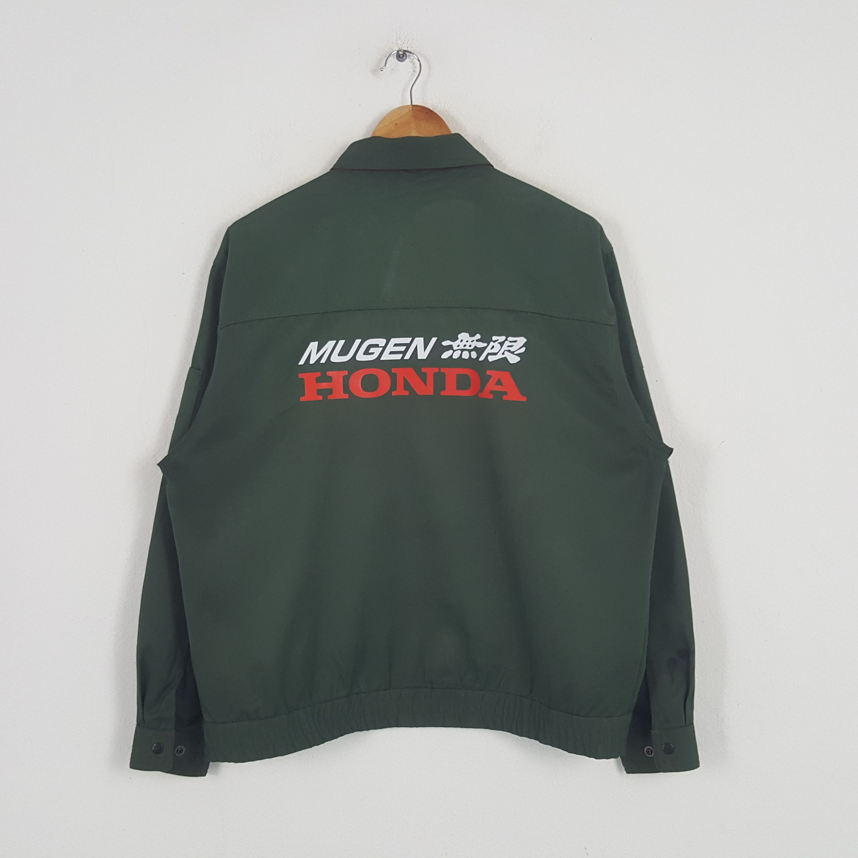 Honda × Japanese Brand × Vintage Vintage Mugen Honda Japanese Racing Team Custom Art Jacket Size US L / EU 52-54 / 3 - 1 Thumbnail