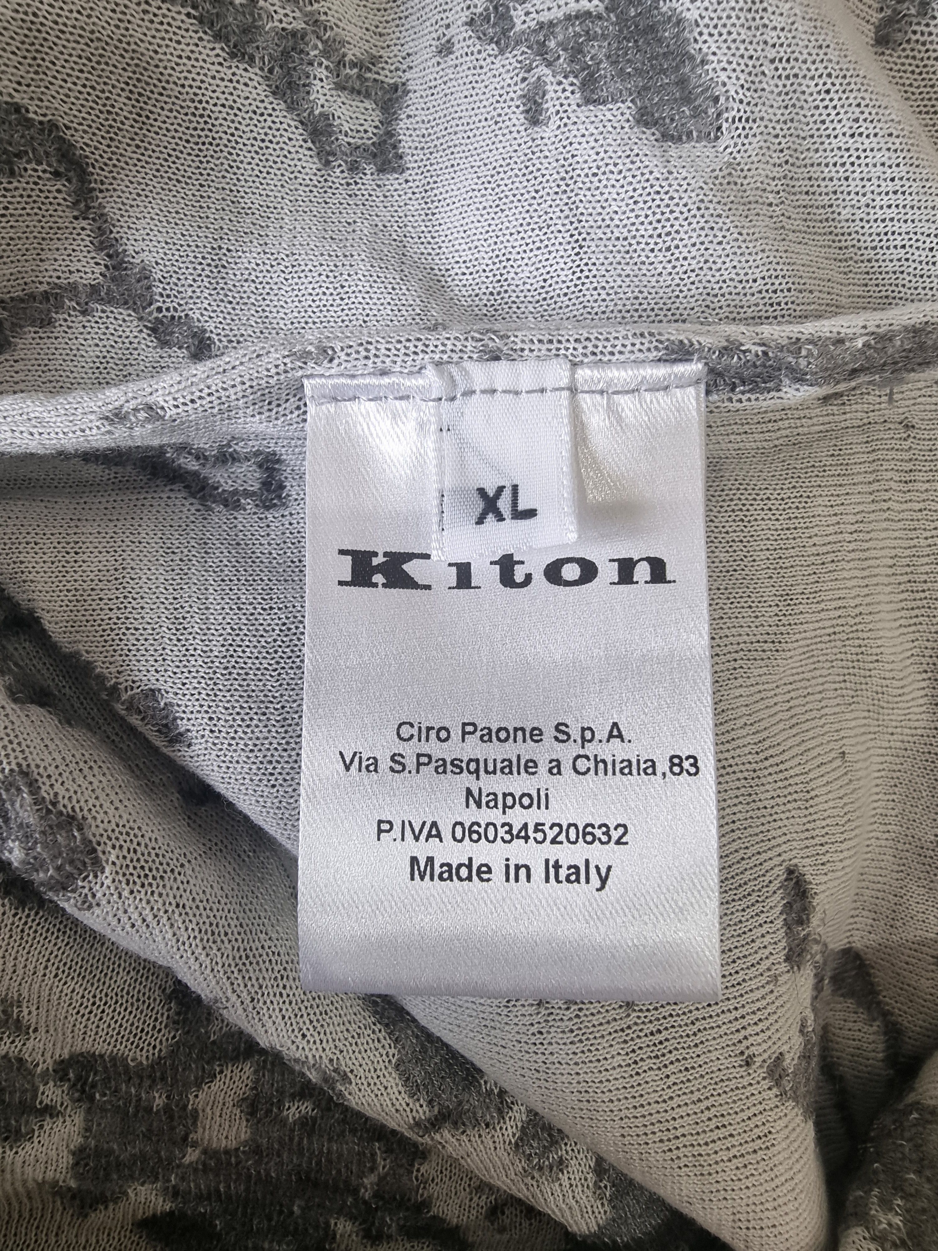 Kiton Kiton cashmere and cotton jumper Size US XL / EU 56 / 4 - 4 Thumbnail