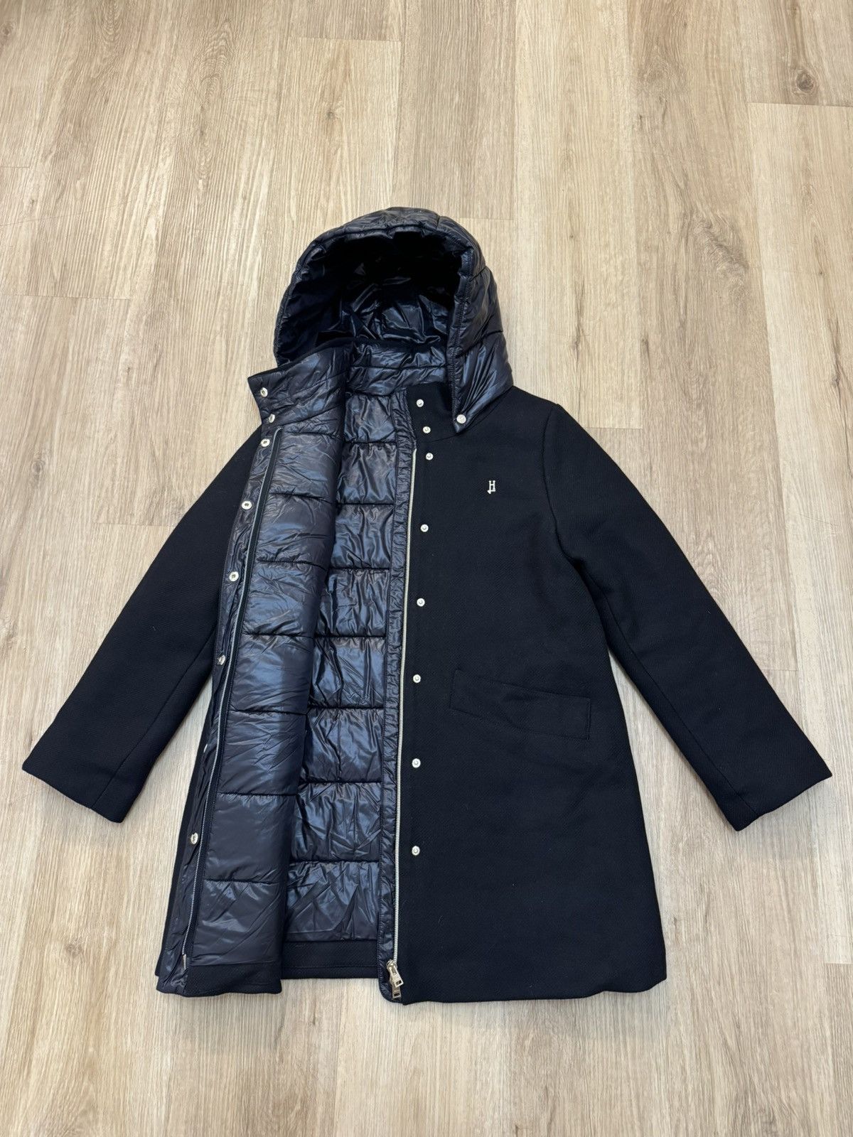 Herno Herno Italy Puffer Wool Nylon Coat Jacket XS/S like new Size S / US 4 / IT 40 - 1 Thumbnail