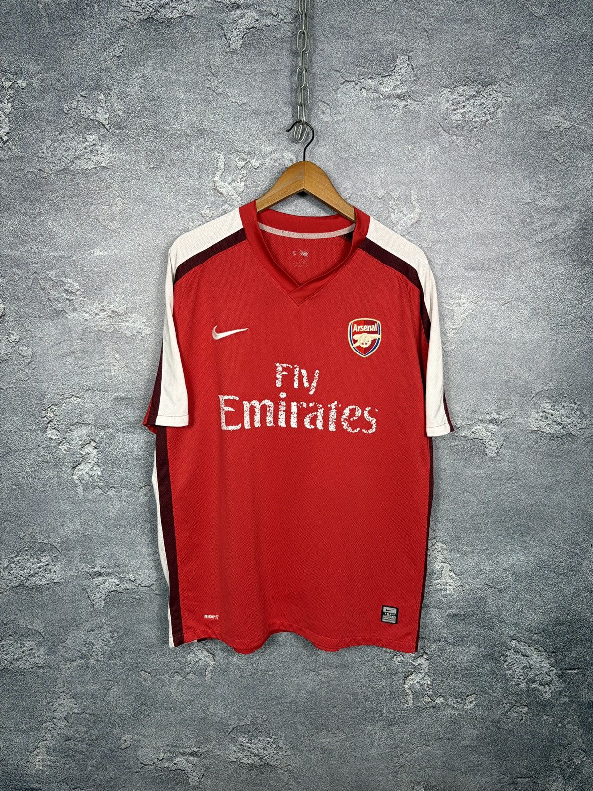 Nike Vintage 2008 Nike Arsenal #23 Arshavin Jersey T-shirt Size US XL / EU 56 / 4 - 1 Thumbnail