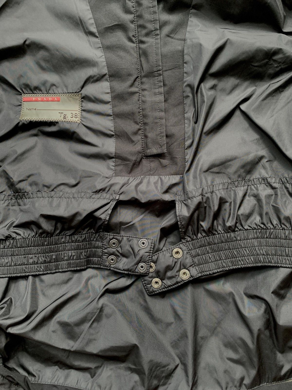 Prada FREE TAX! 2000s Red Tab Halfzip Polyester Jacket Size US S / EU 44-46 / 1 - 7 Thumbnail
