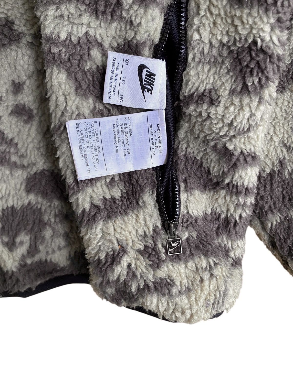 Nike Very Rare Vintage Nike Reversible Fleece Winterized 2000s Size US XXL / EU 58 / 5 - 12 Thumbnail