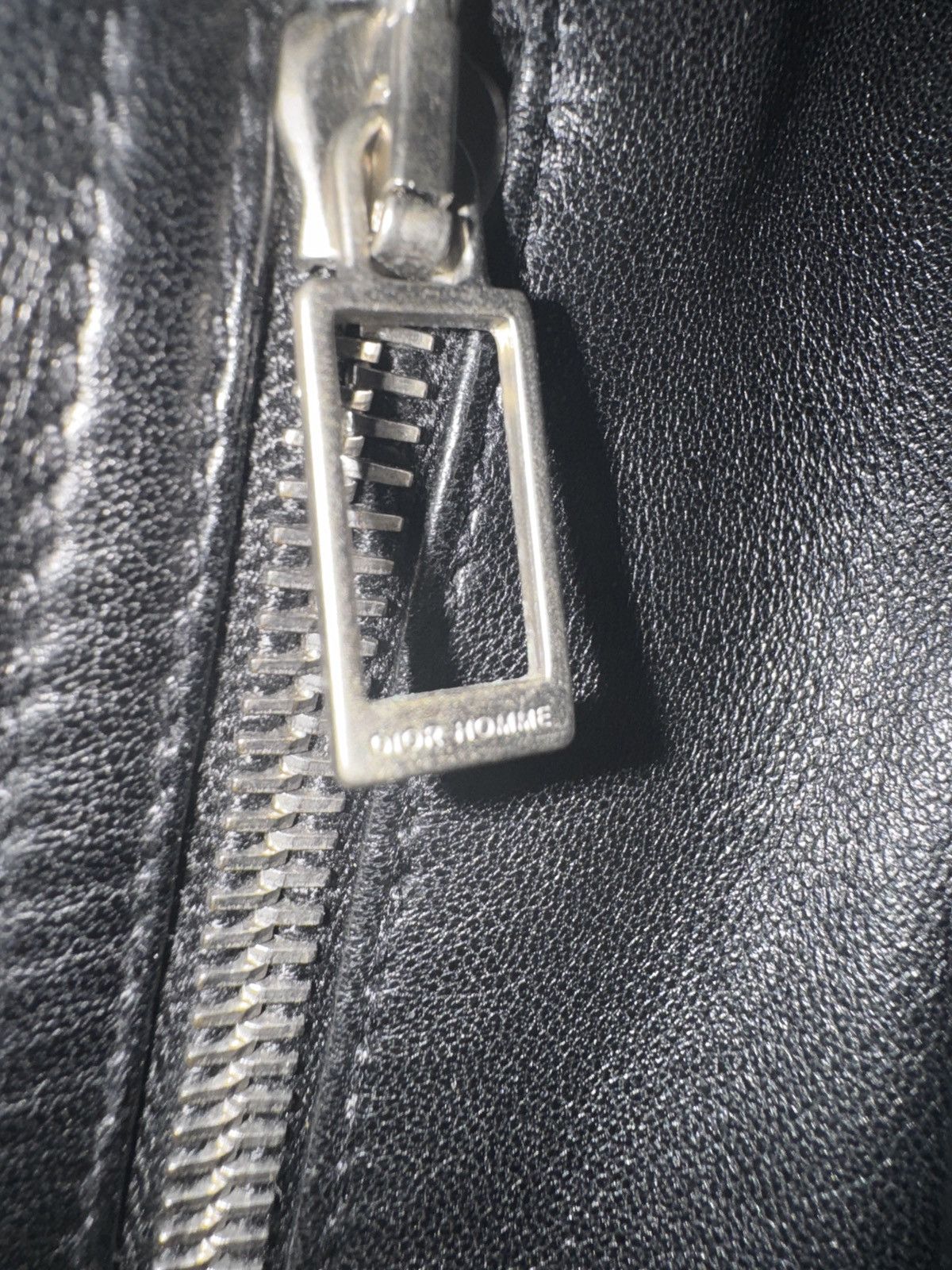 Dior Dior Homme Leather Jacket Size US L / EU 52-54 / 3 - 15 Thumbnail