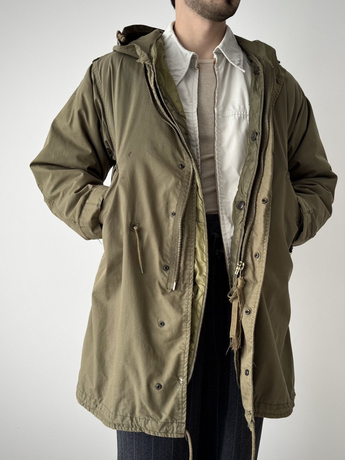 Vintage Vintage US Army M51 Repro Parka Jacket Shell With Liner Size US M / EU 48-50 / 2 - 2 Thumbnail