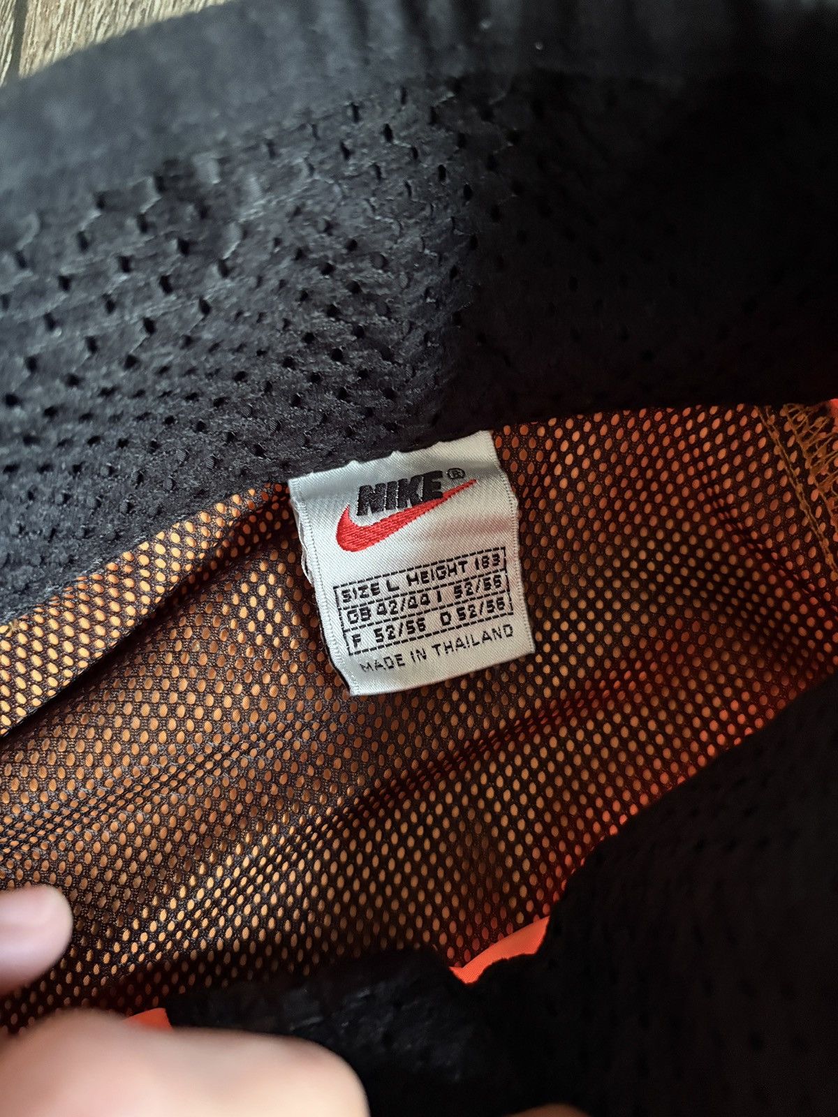 Nike Y2K Nike Vintage Windbreaker Full Zip Light Jacket 1990s Size US L / EU 52-54 / 3 - 4 Thumbnail