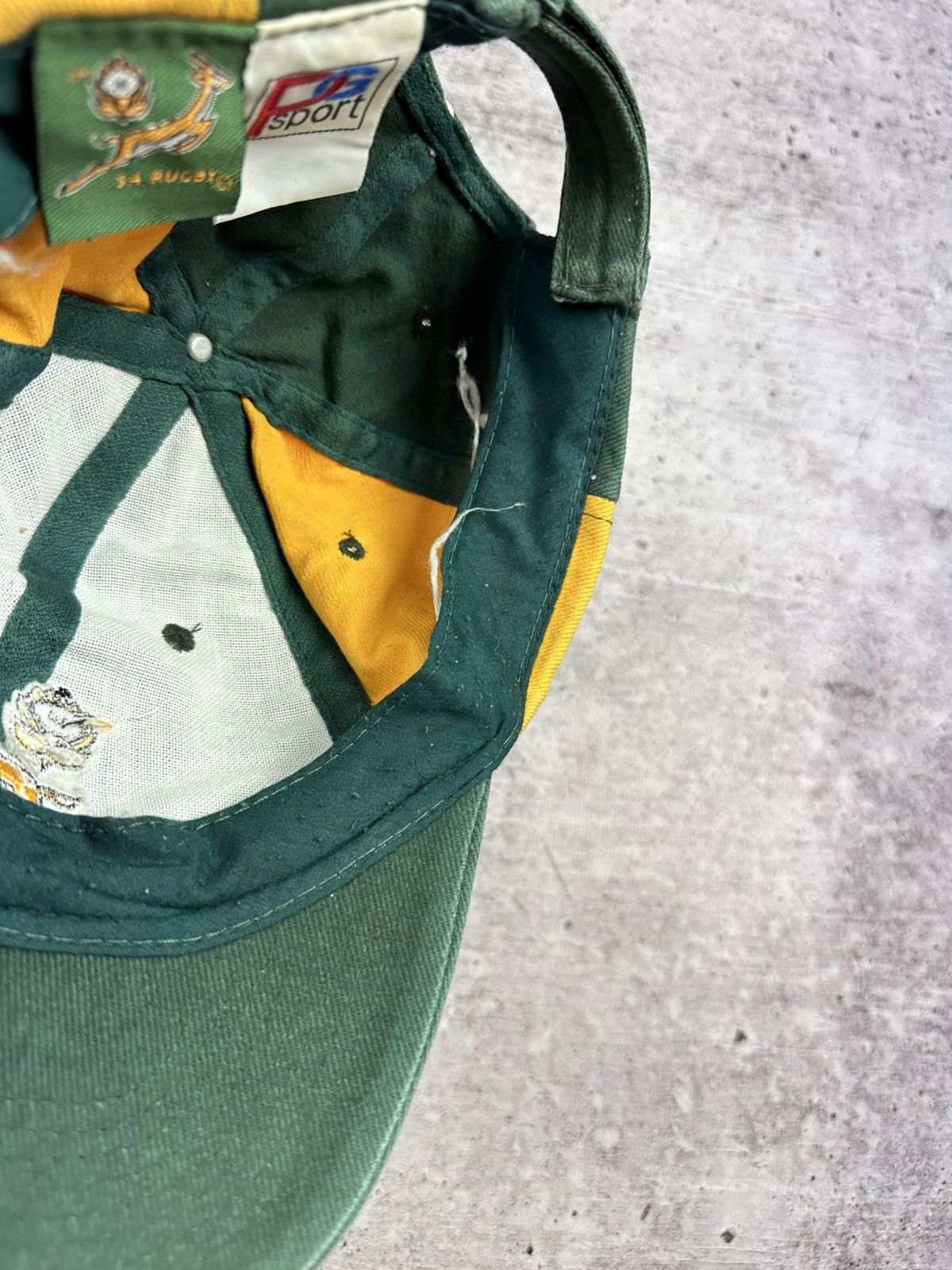Vintage Vintage South Africa Rugby Hat Size ONE SIZE - 14 Thumbnail