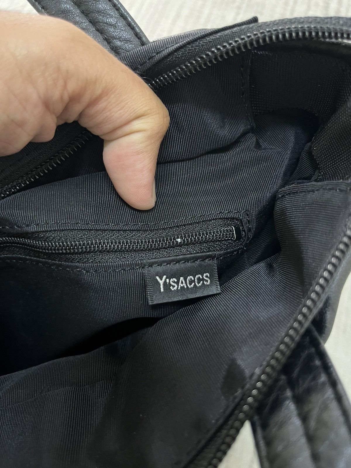 Yohji Yamamoto Yohji yamamoto ysaccs leather bag Size ONE SIZE - 6 Thumbnail
