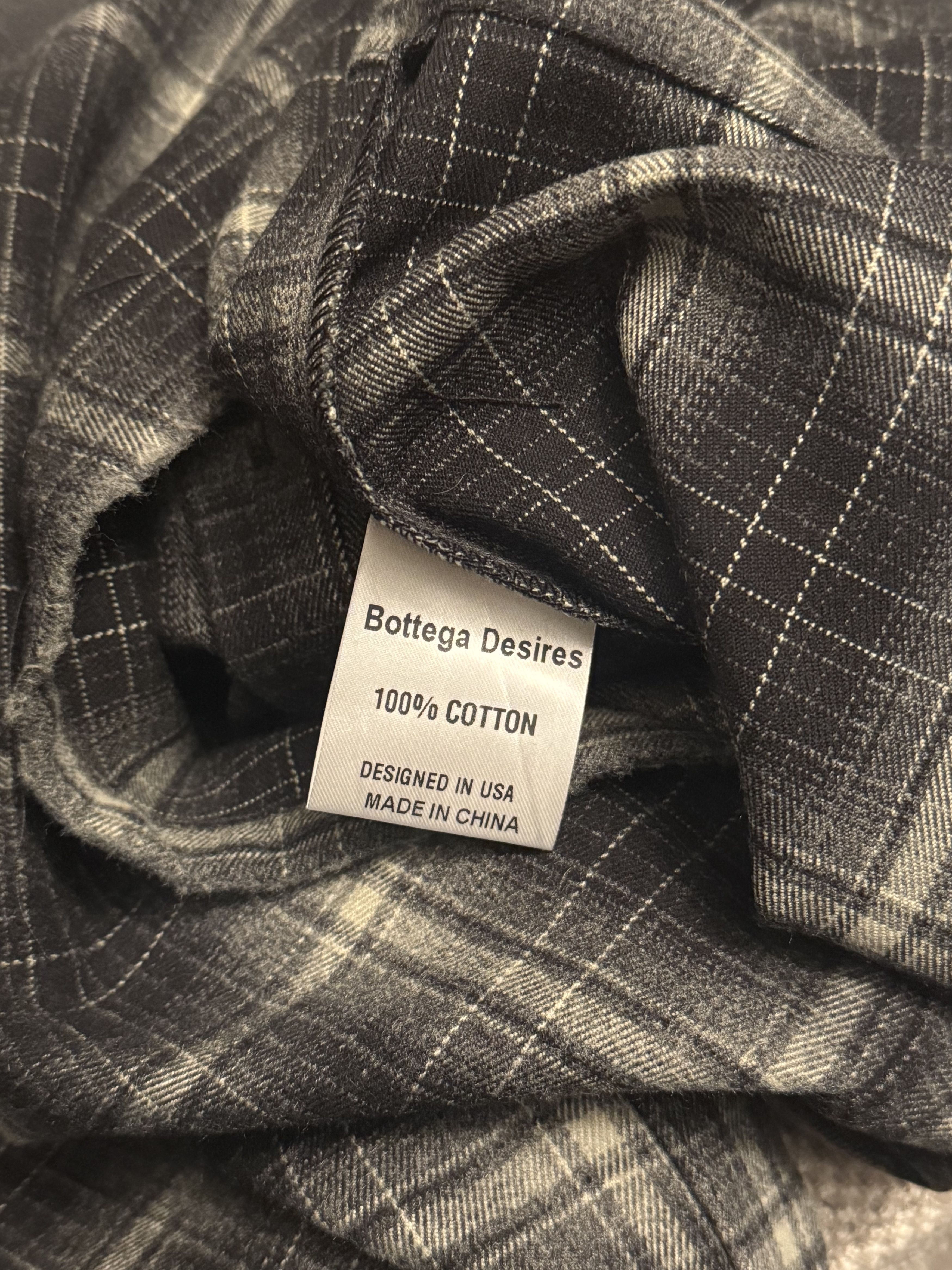 Bottega Desires Bottega Desires Hybrid Flannel Shirt Size US XL / EU 56 / 4 - 4 Thumbnail