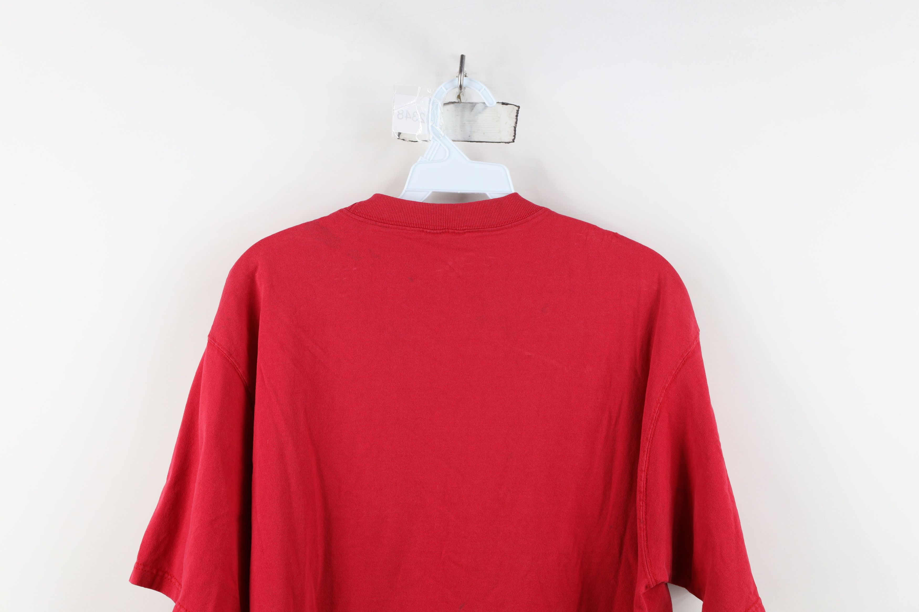 Vintage Vintage 90s Ohio State University Short Sleeve T-Shirt Red Size US L / EU 52-54 / 3 - 15 Thumbnail