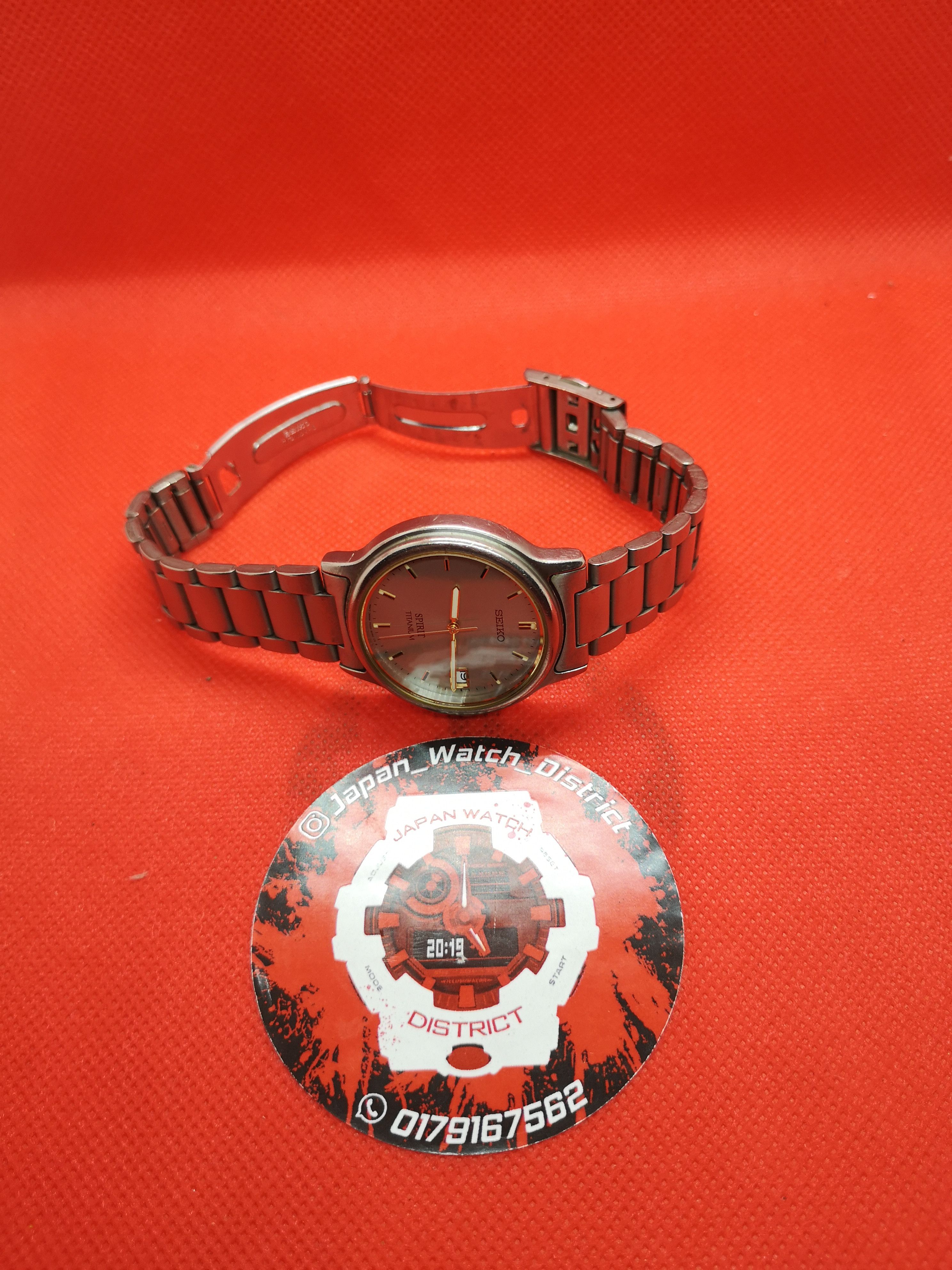 Japanese Brand Vintage SEIKO Spirit Titanium Size ONE SIZE - 6 Thumbnail