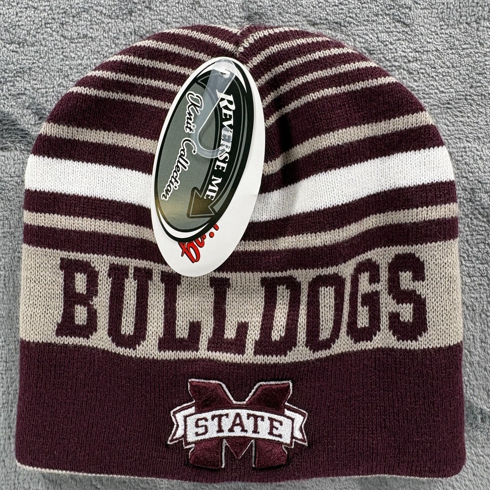 Adidas Adidas Mississippi State Bulldogs Hoodie Beanie Mens S Gift Size US S / EU 44-46 / 1 - 4 Thumbnail