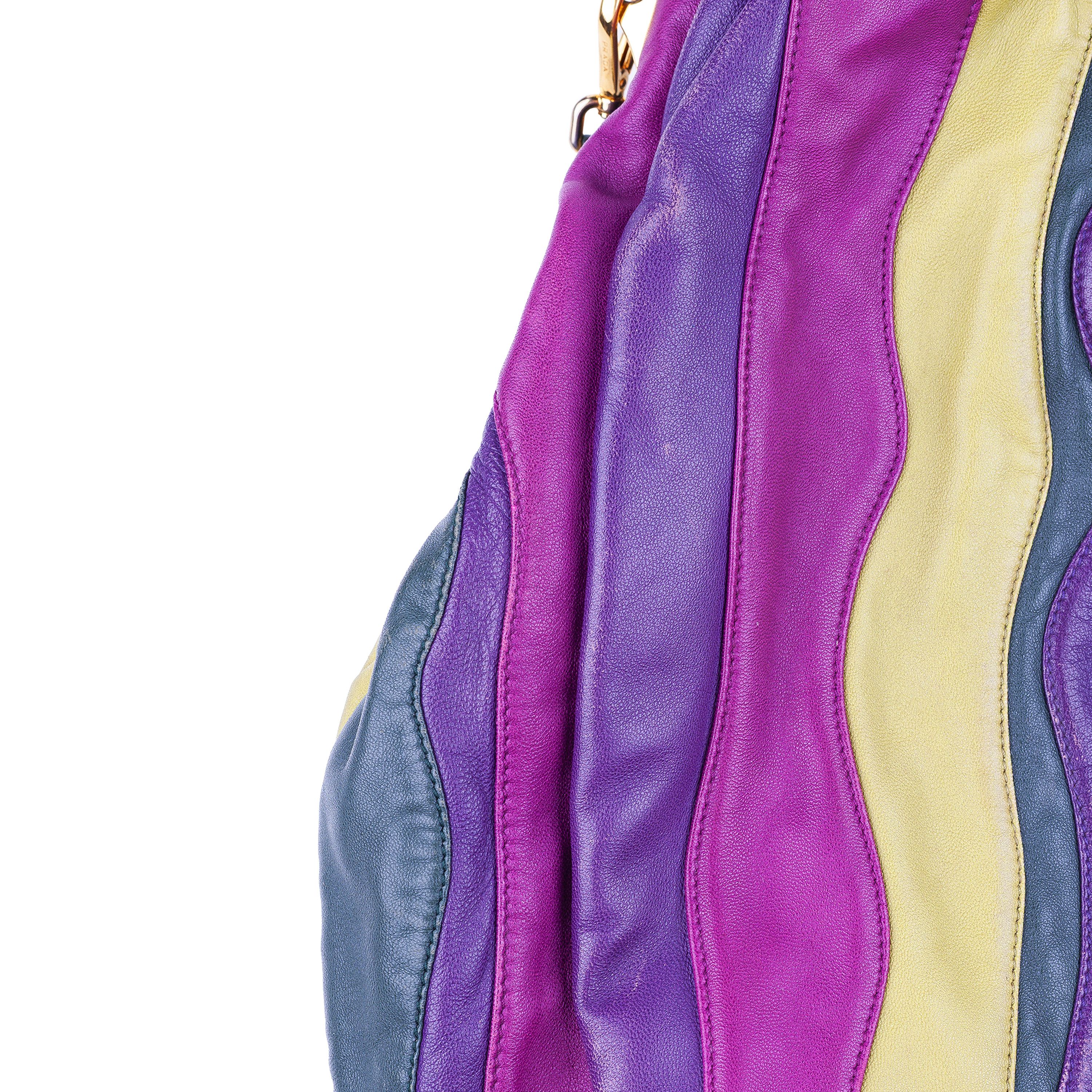 Prada Prada Spring/Summer 2008 Nappa Trembled Blossom Leather Bag Size ONE SIZE - 8 Thumbnail