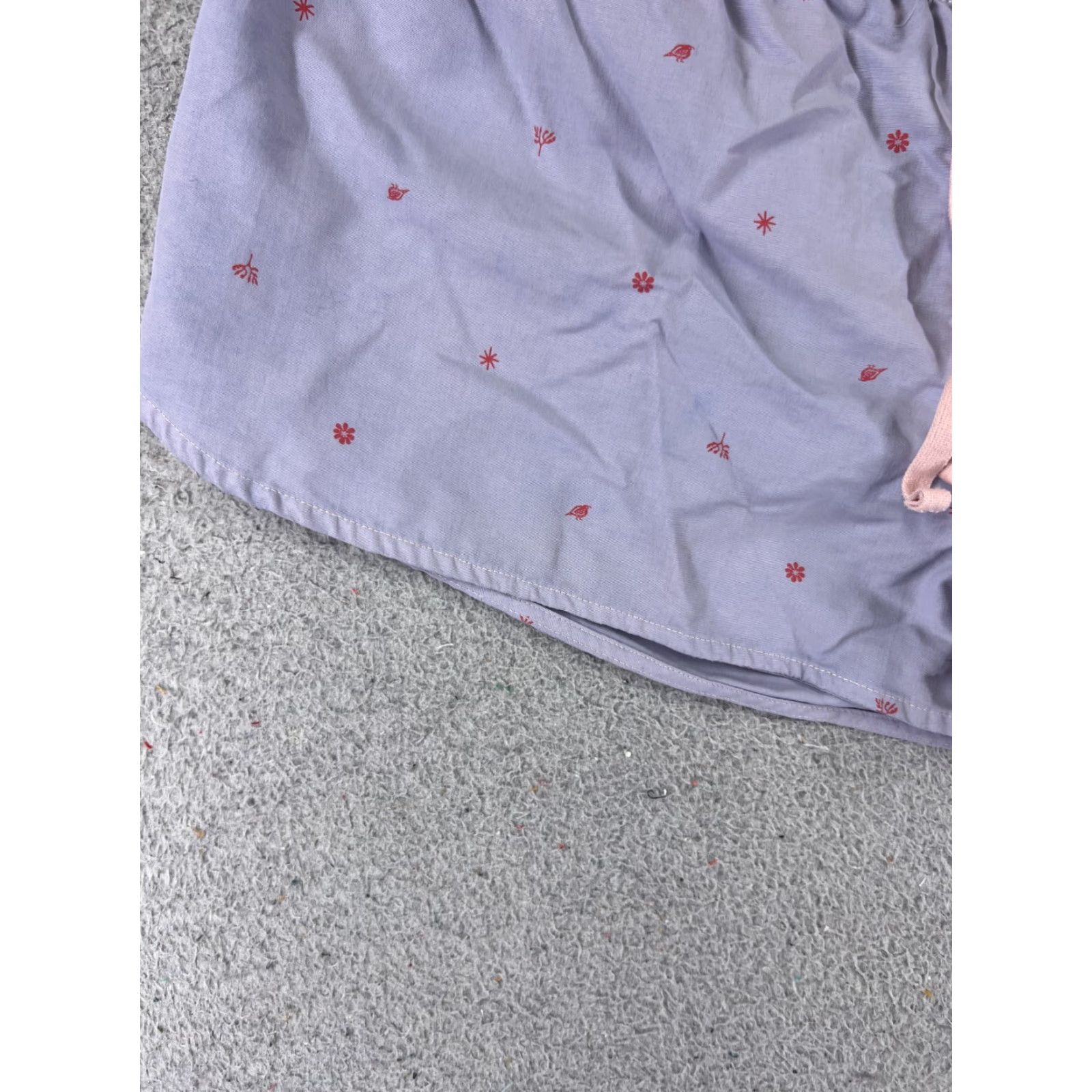 The North Face The North Face Shorts Women Medium Purple Floral Elastic Waist Run Gym 32x2 READ Size 32" / US 10 / IT 46 - 3 Thumbnail