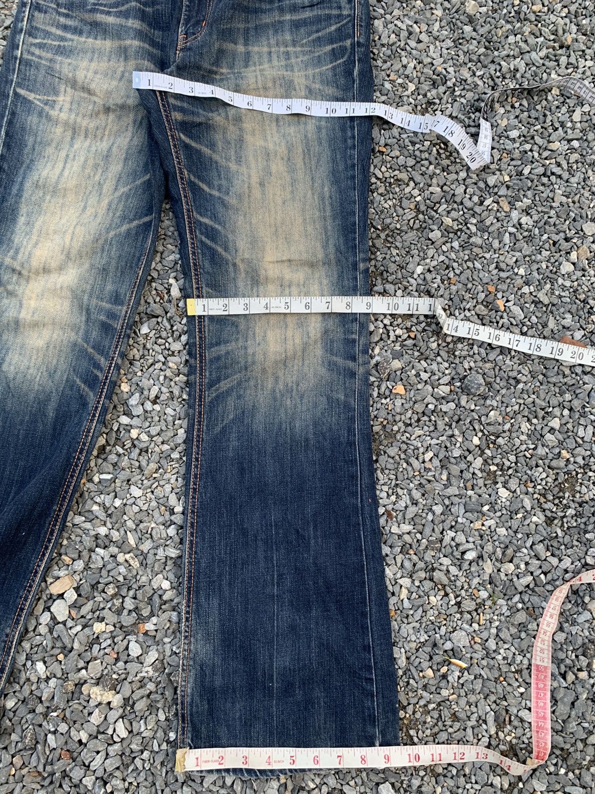 Kapital FLARE EDWIN XV CLAWNMARK NAVAJO RUSTY DISTRESSED DENIM Size US 34 / EU 50 - 18 Thumbnail