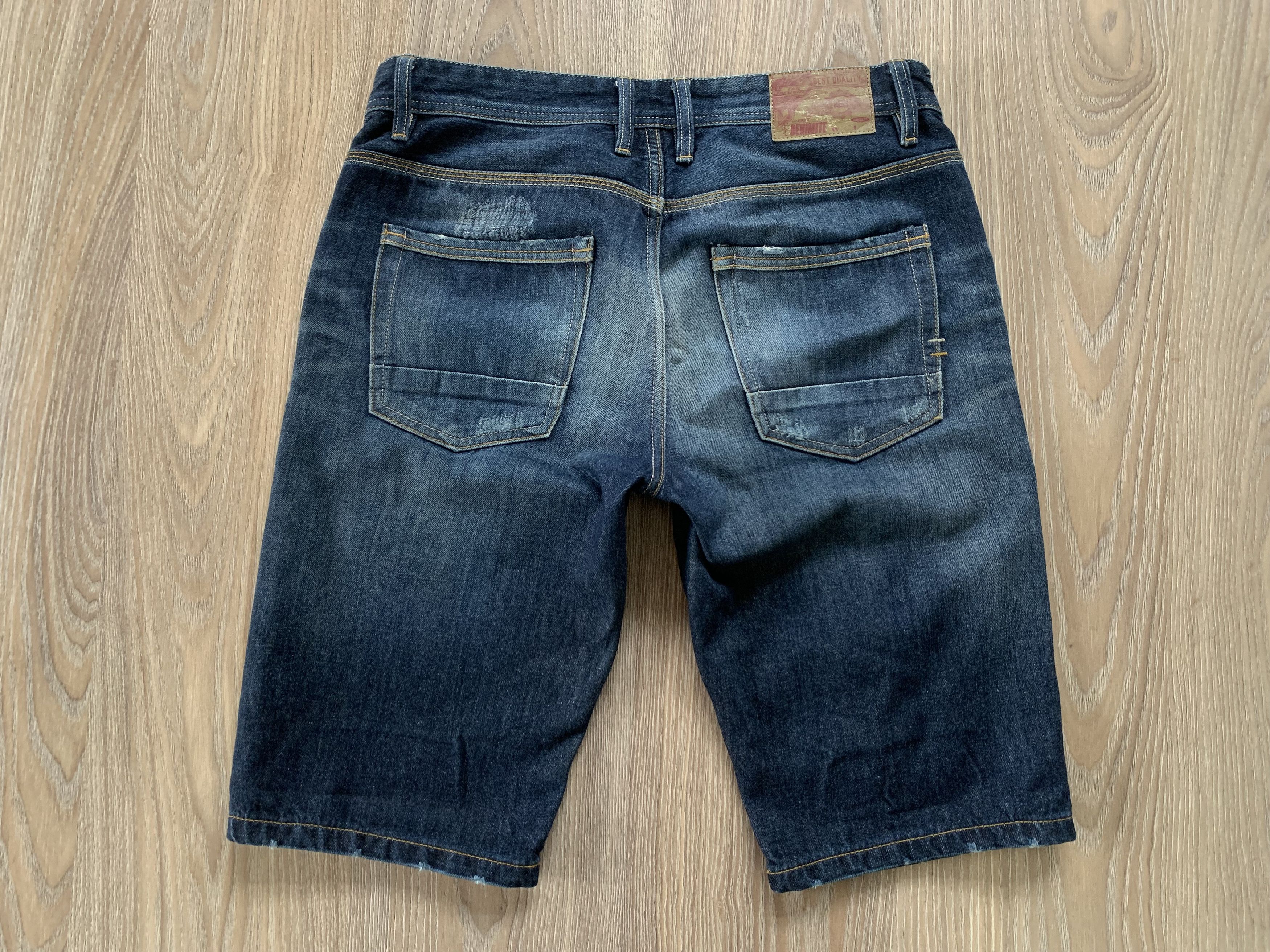 Other CKH Denimite Clockhouse Distressed Denim Shorts Size US 30 / EU 46 - 3 Thumbnail