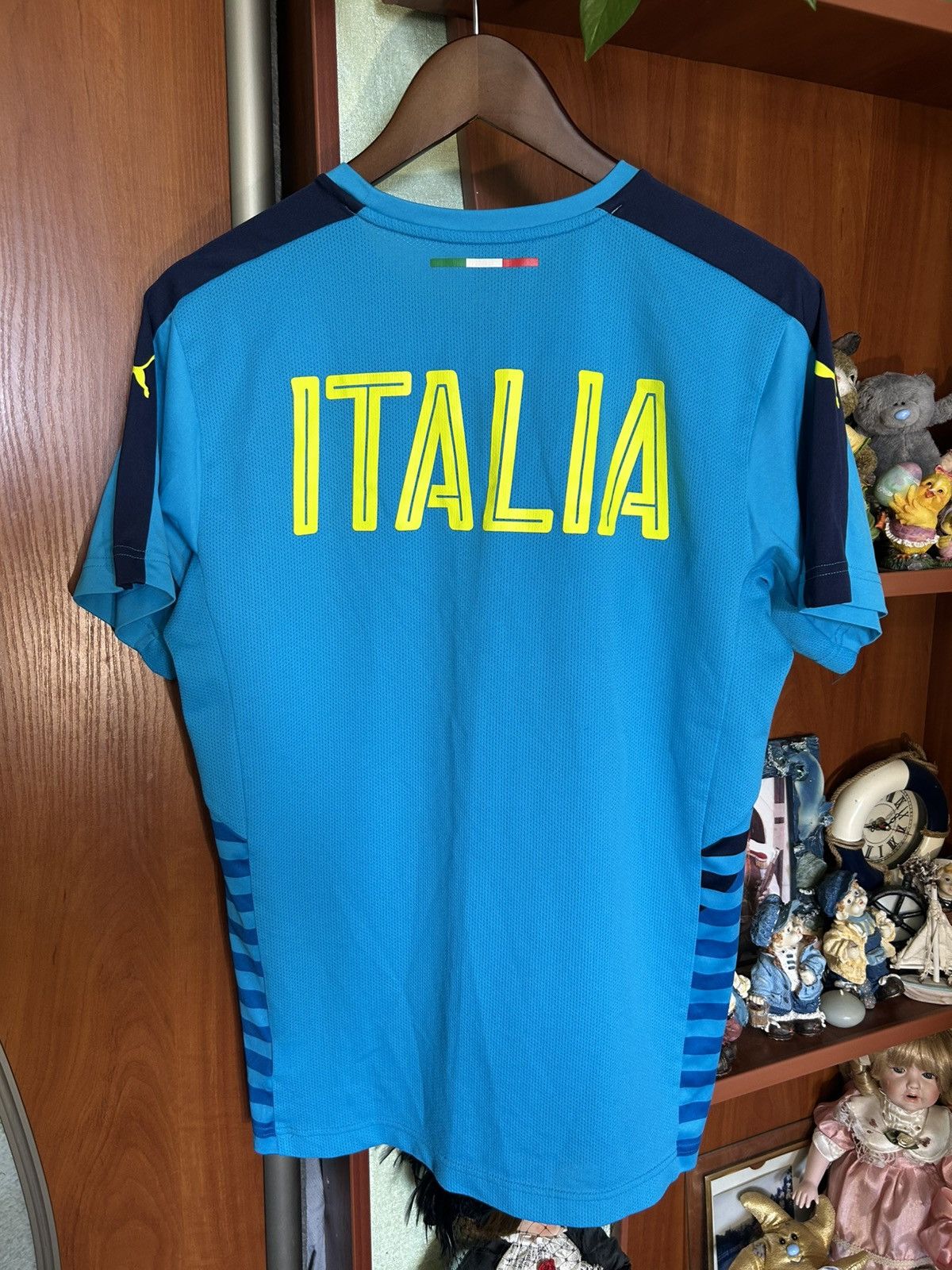 Puma ITALY 2016 2017 TRAINING FOOTBALL SHIRT SOCCER JERSEY PUMA Size US M / EU 48-50 / 2 - 2 Thumbnail