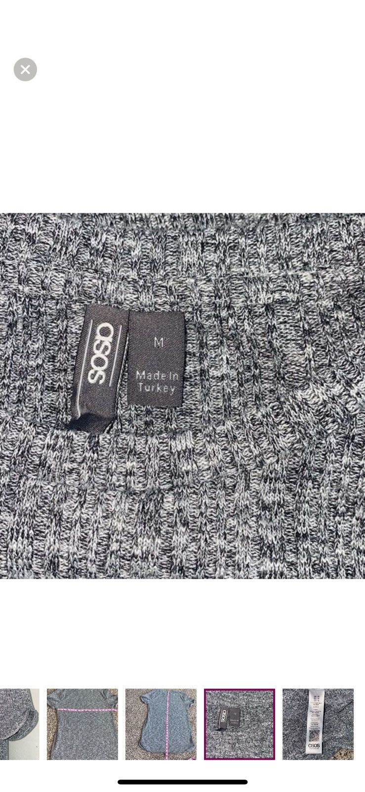Asos ASOS medium ribbed T shirt dress Size M / US 6-8 / IT 42-44 - 6 Thumbnail