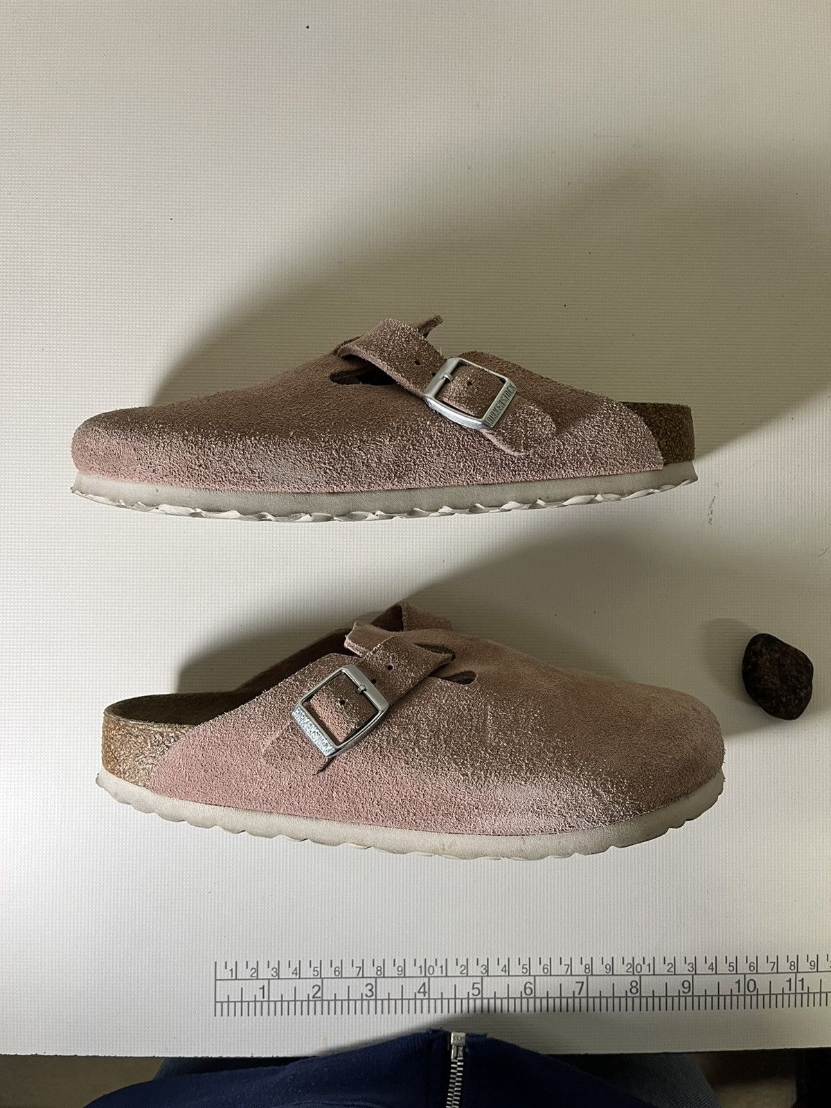 Birkenstock Birkenstock Boston Rose Suede Clogs - Men’s size 40 (US 7) Size US 7 / EU 40 - 6 Thumbnail