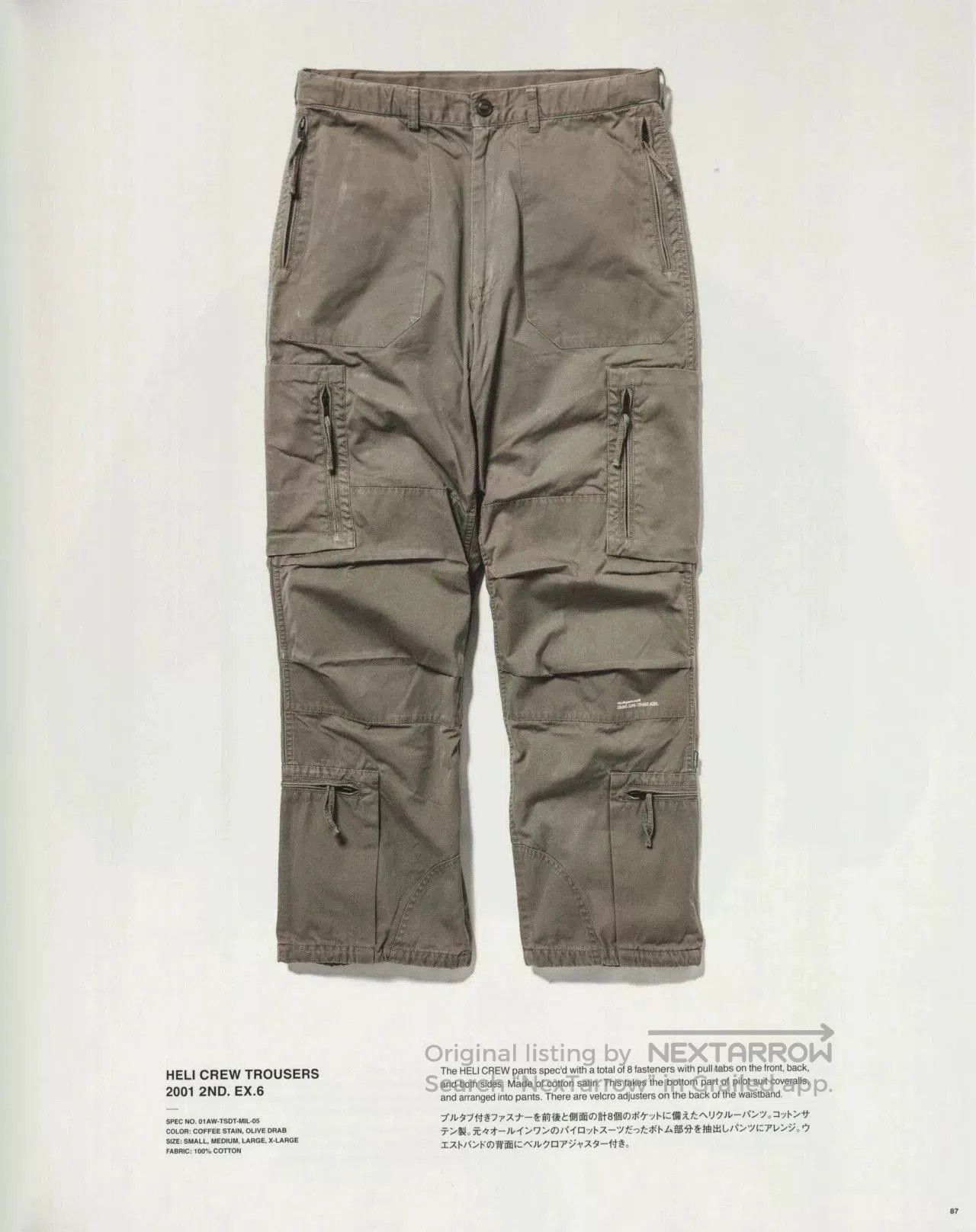 Wtaps Wtaps 01aw Military Multi. Size US 34 / EU 50 - 2 Thumbnail