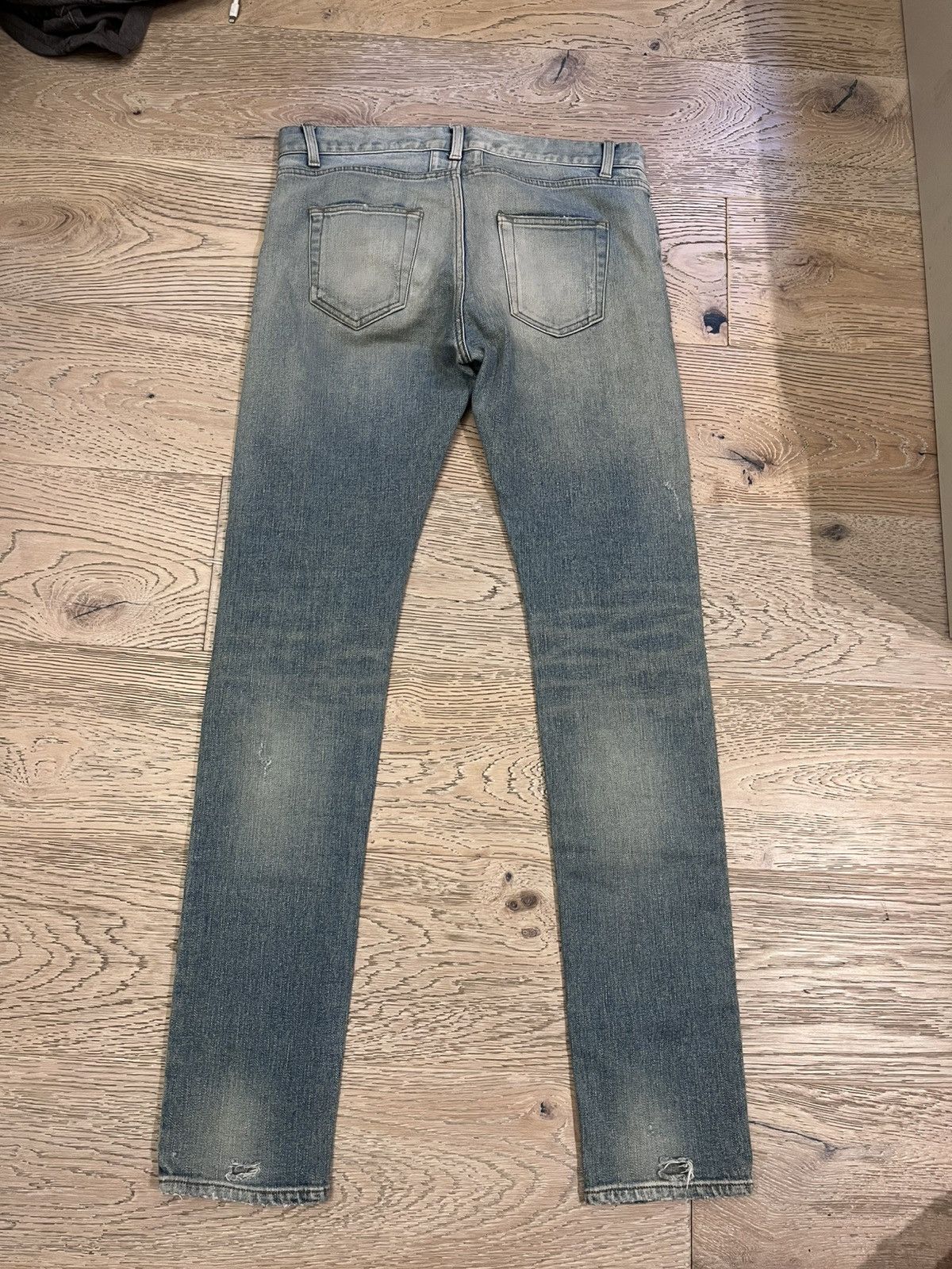 Saint Laurent Paris slp blue crash denim hedi slimane Size US 31 - 2 Thumbnail